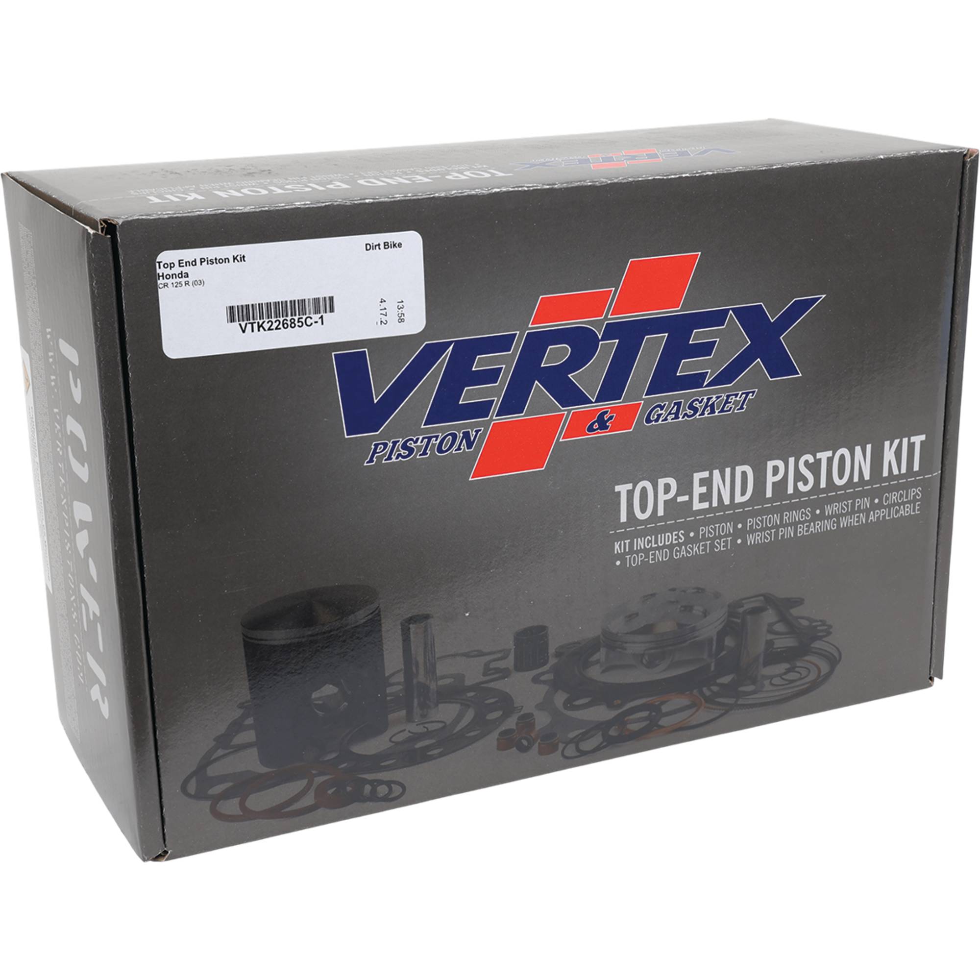 Vertex Top End Piston Kit for Honda CR 125 R (03)