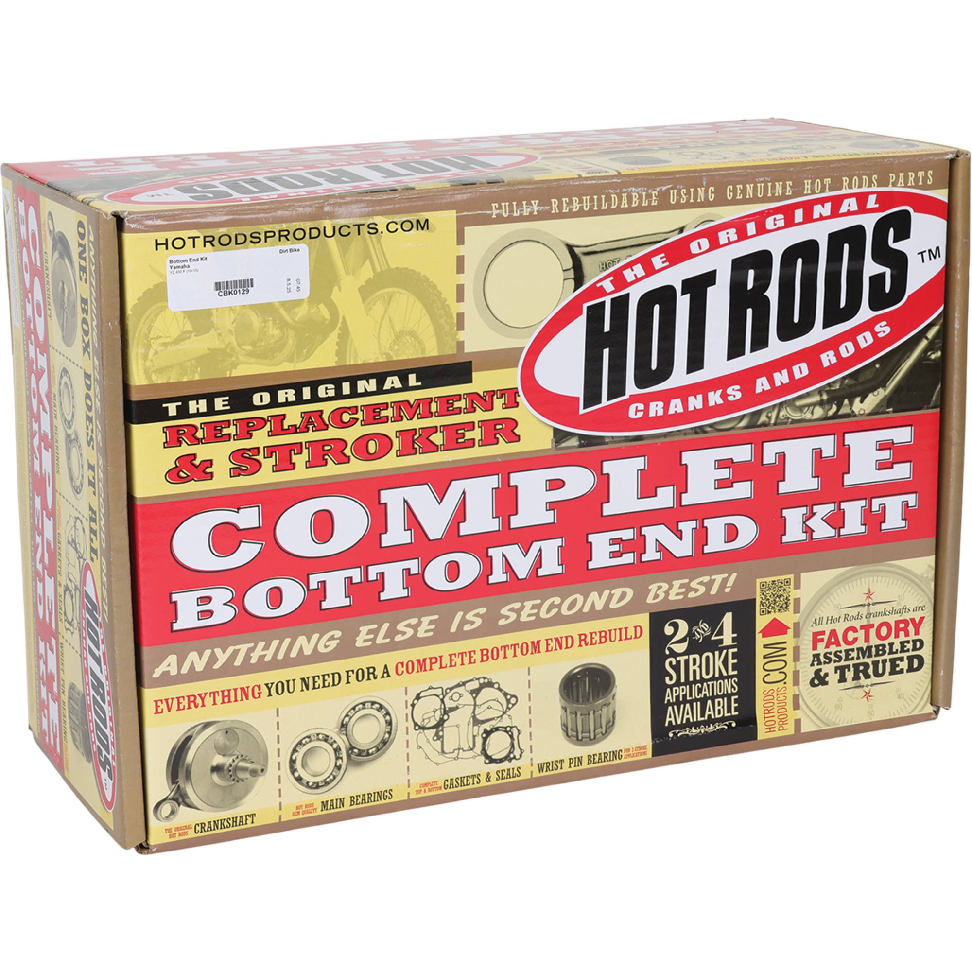 Hot Rods Bottom End Kit for Yamaha YZ 450 F 2010-2013 CBK0129