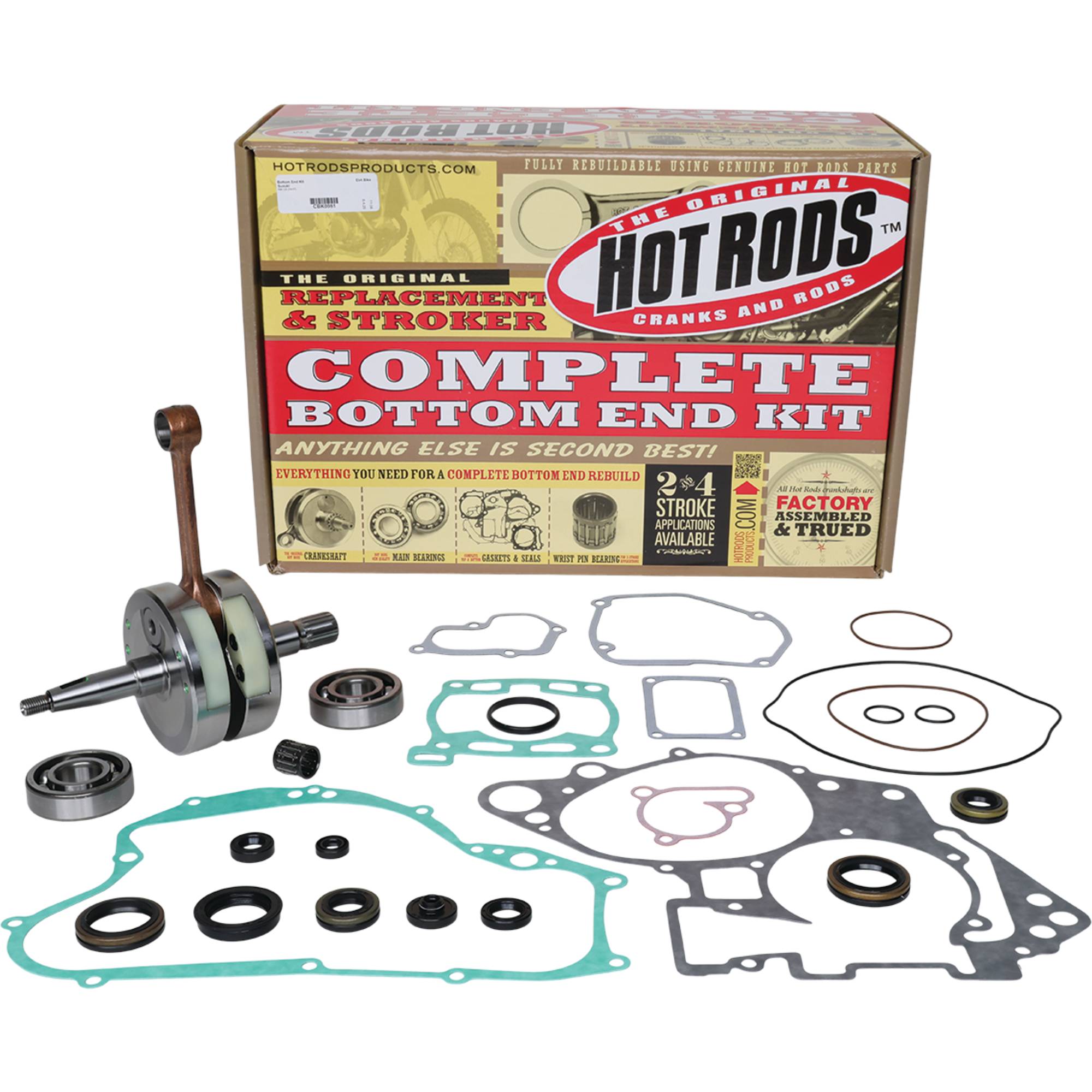 Hot Rods Bottom End Kit for Suzuki RM 125 2004-2007 CBK0081