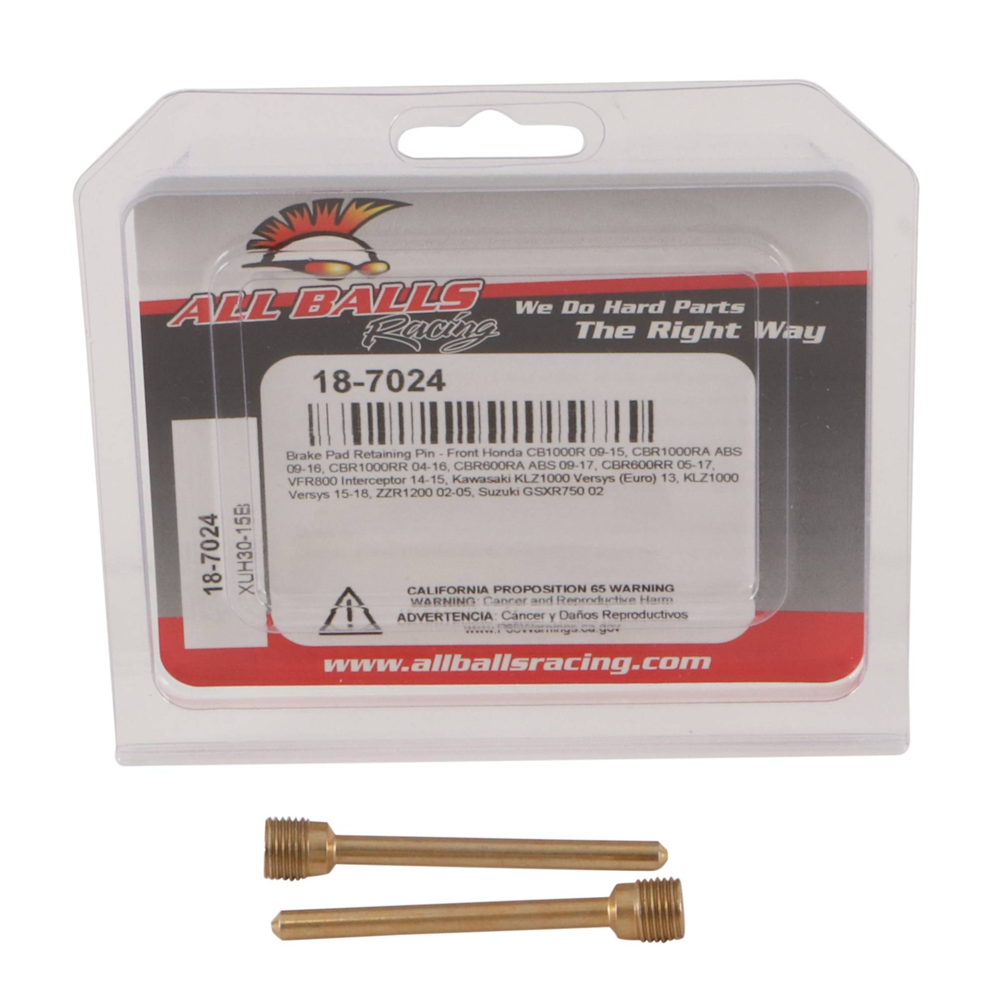 All Balls Front Caliper Bolt Kit 18-7024 for Honda CB 1000 R 09-15