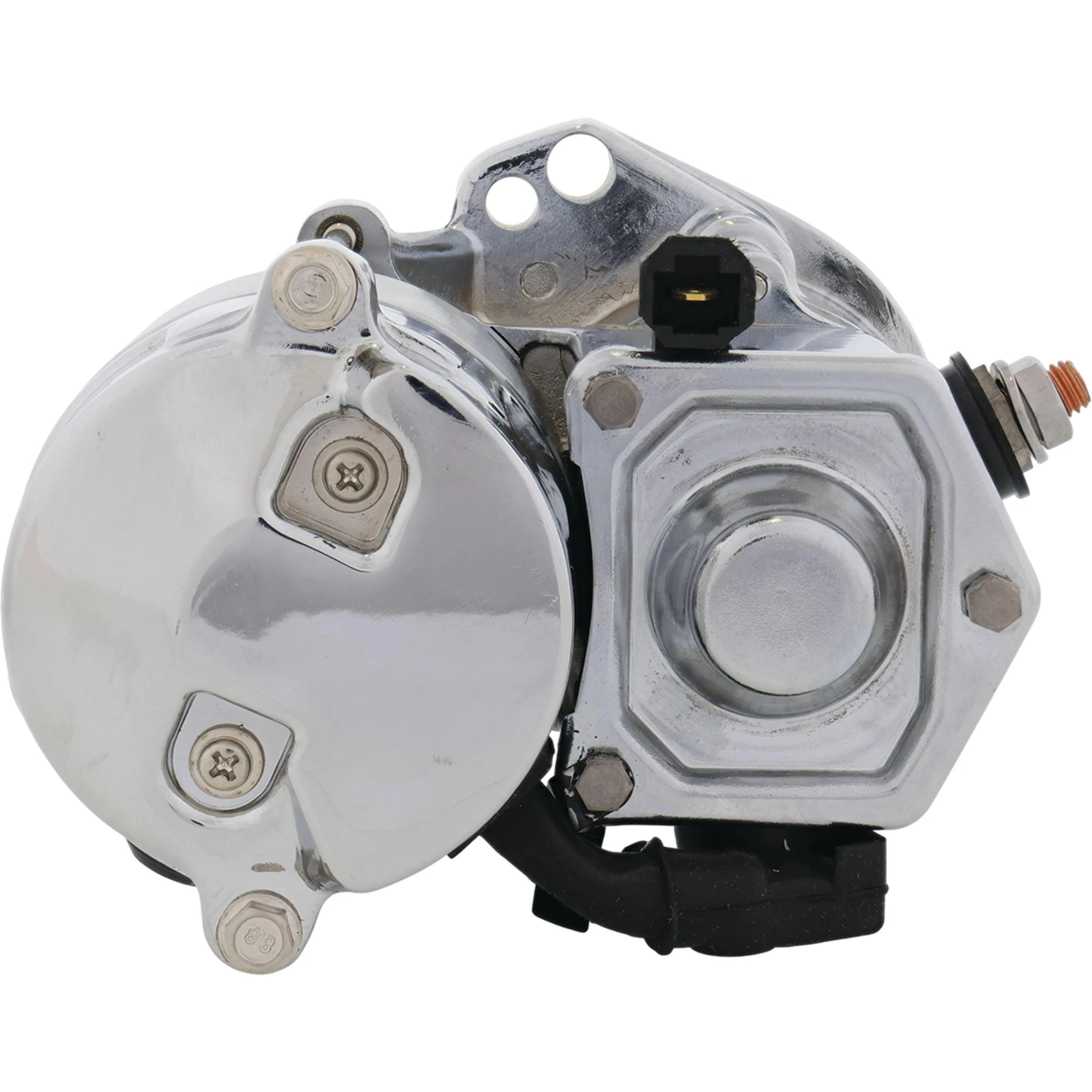 All Balls Big Twin Starter - 1.4kw - Chrome 80-1002 for Harley FLHPI Police 03