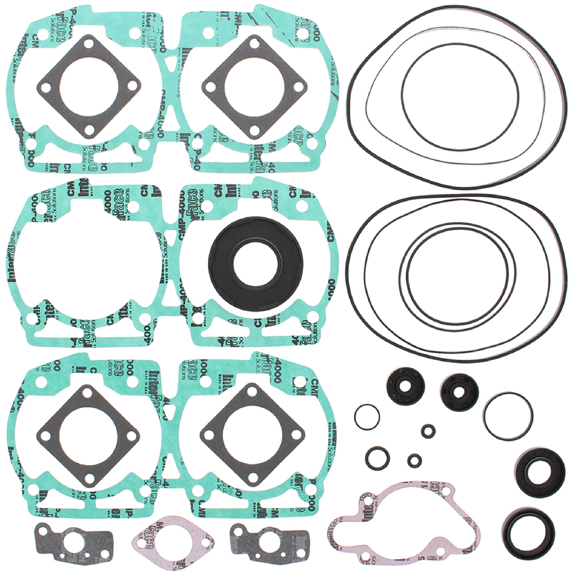 Winderosa Complete Gasket Kit with Oil Seals for Ski-Doo, 711293