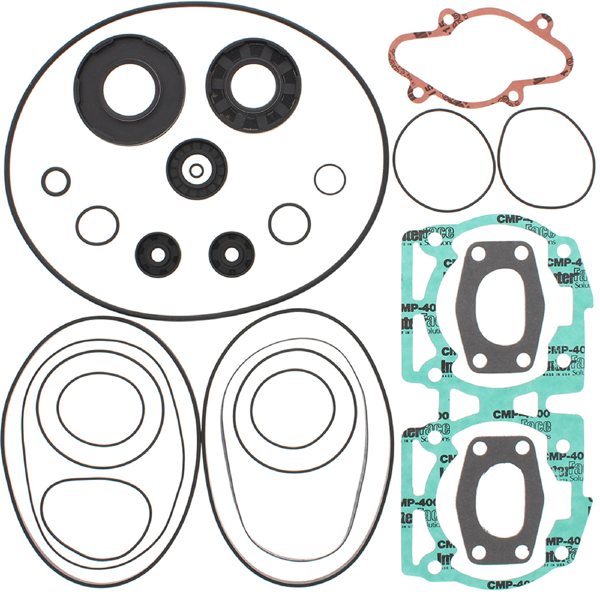 Gasket Kit with Oil Seals for Ski-Doo formula MXZ X 1994 467cc