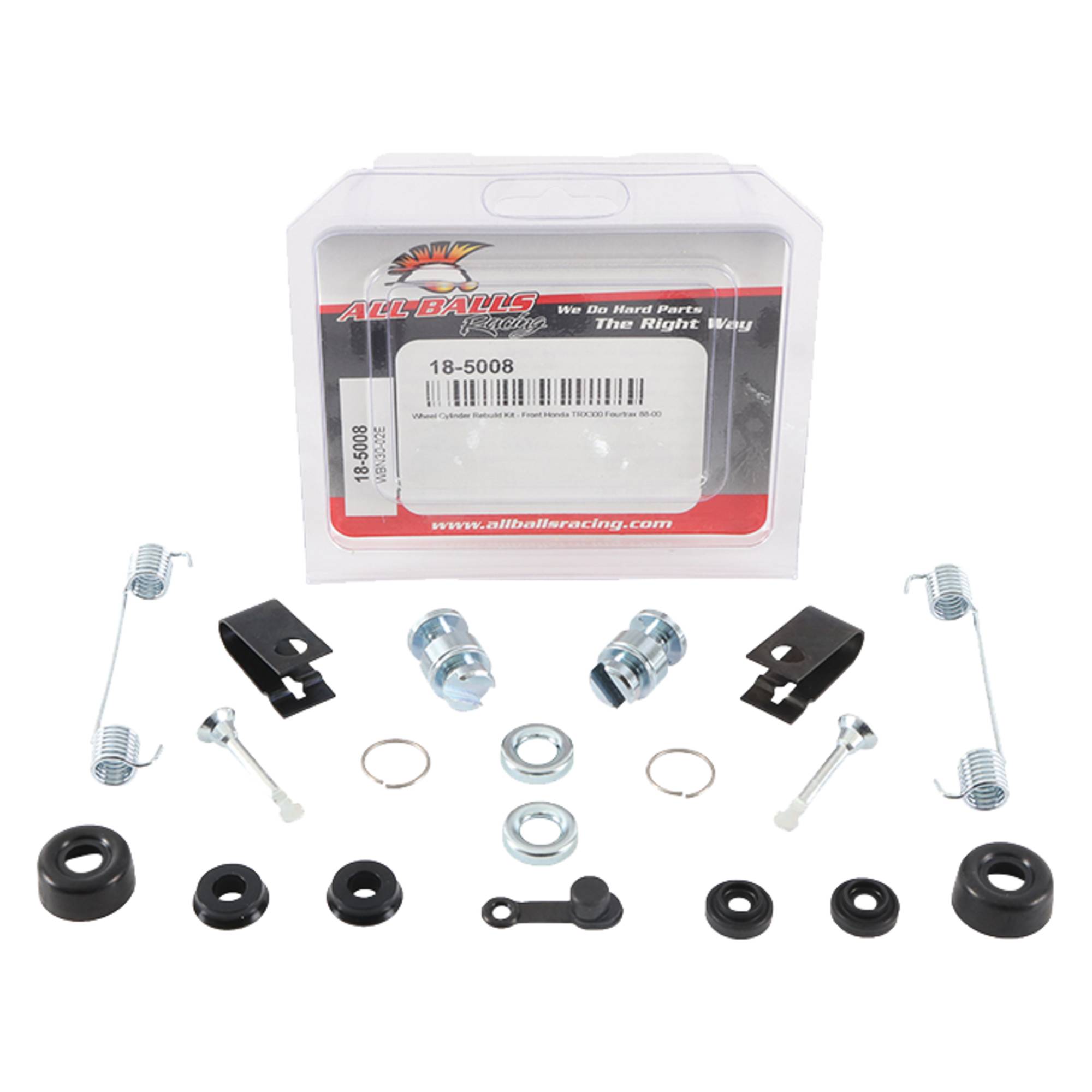 All Balls Wheel Cylinder Rebuild Kit 18-5008 for Honda TRX300 Fourtrax 88-00