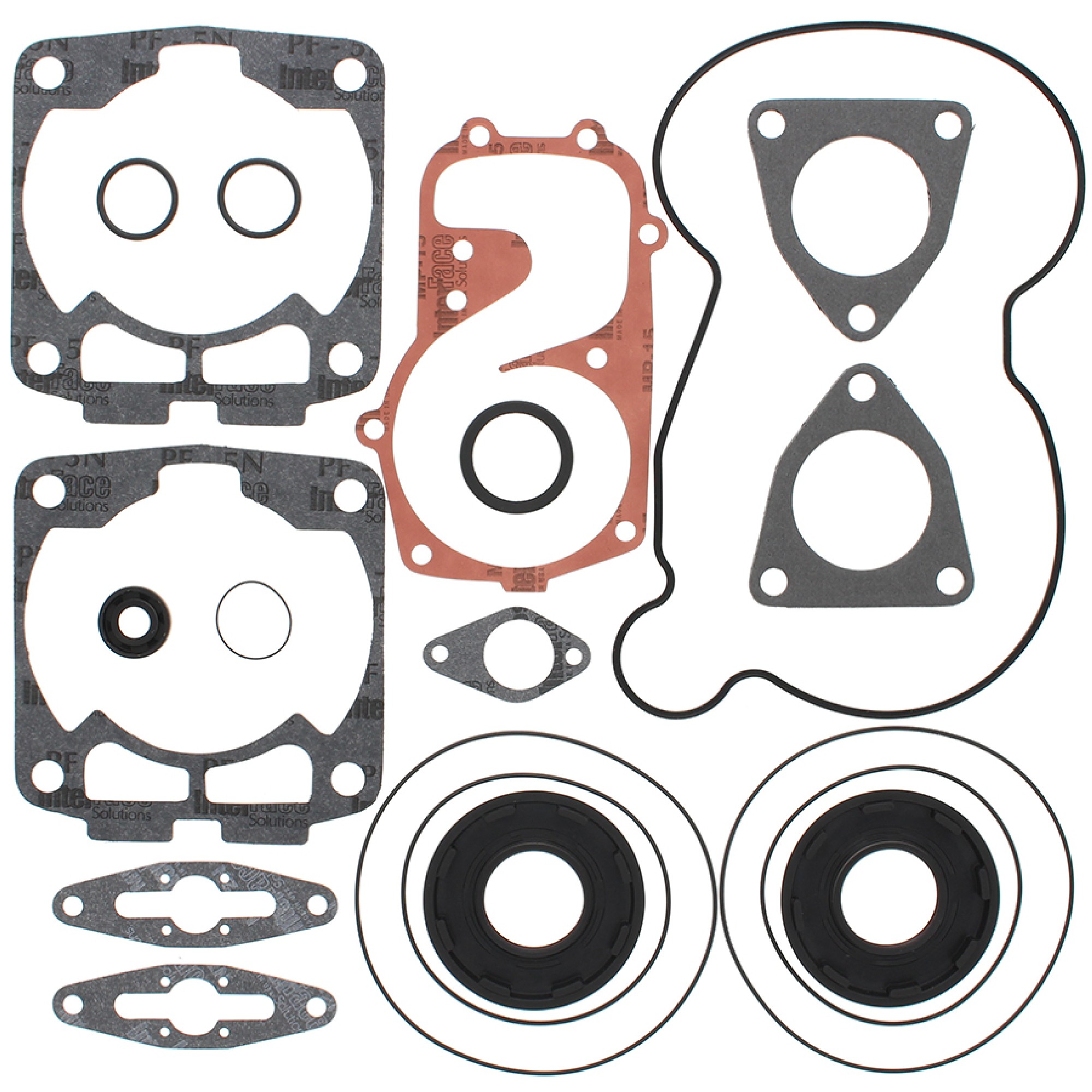 Winderosa Complete Gasket Kit with Oil Seals for Polaris, 711297