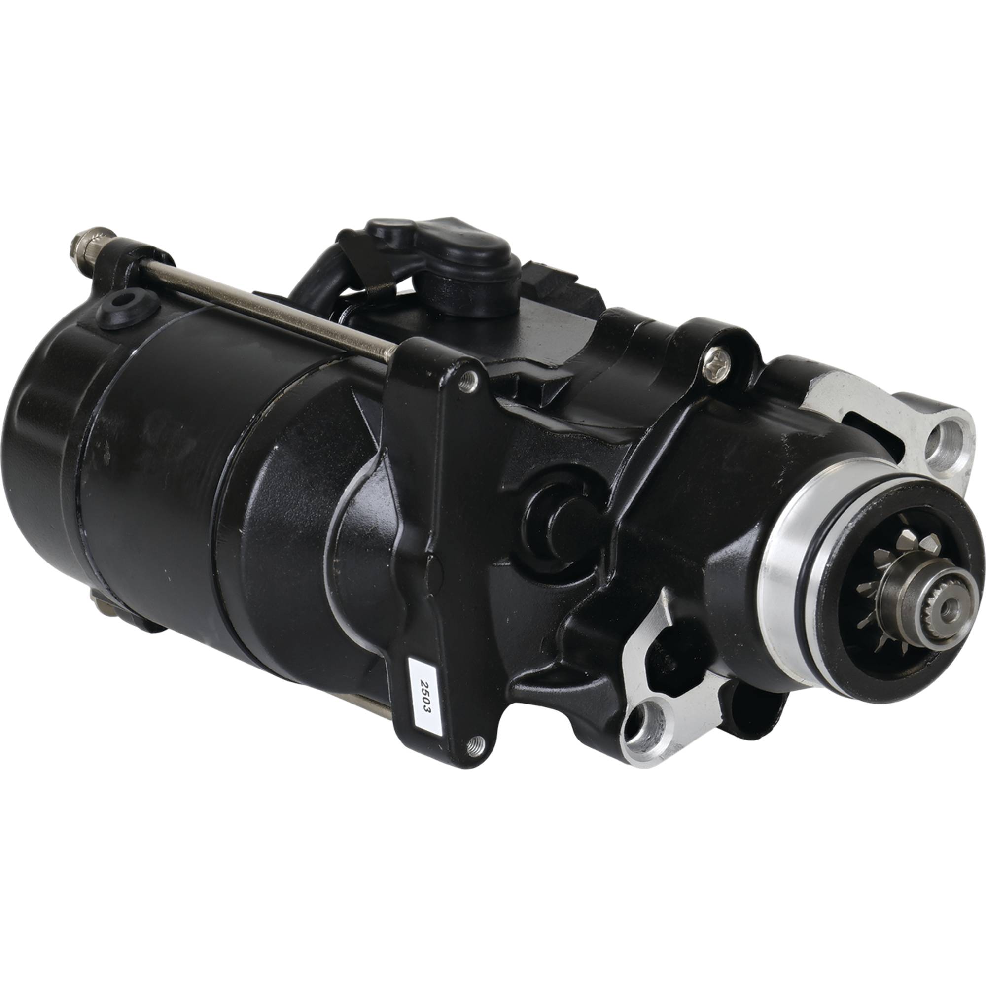 All Balls Big Twin Starter - 1.4kw - Black - 07 up for Harley FLHTK CVO 14