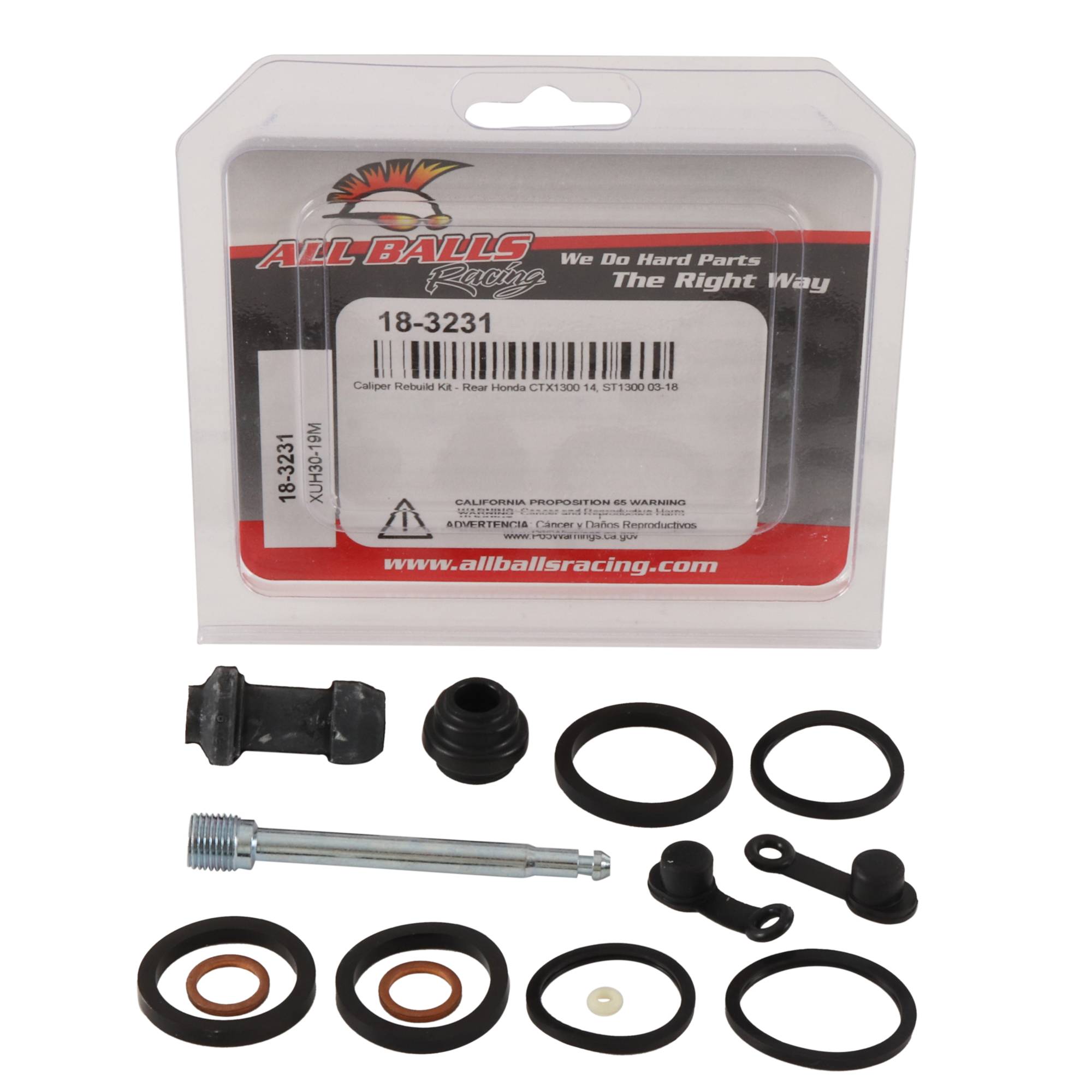 All Balls Rear Caliper Rebuild Kit 18-3231 for Honda CTX 1300 14