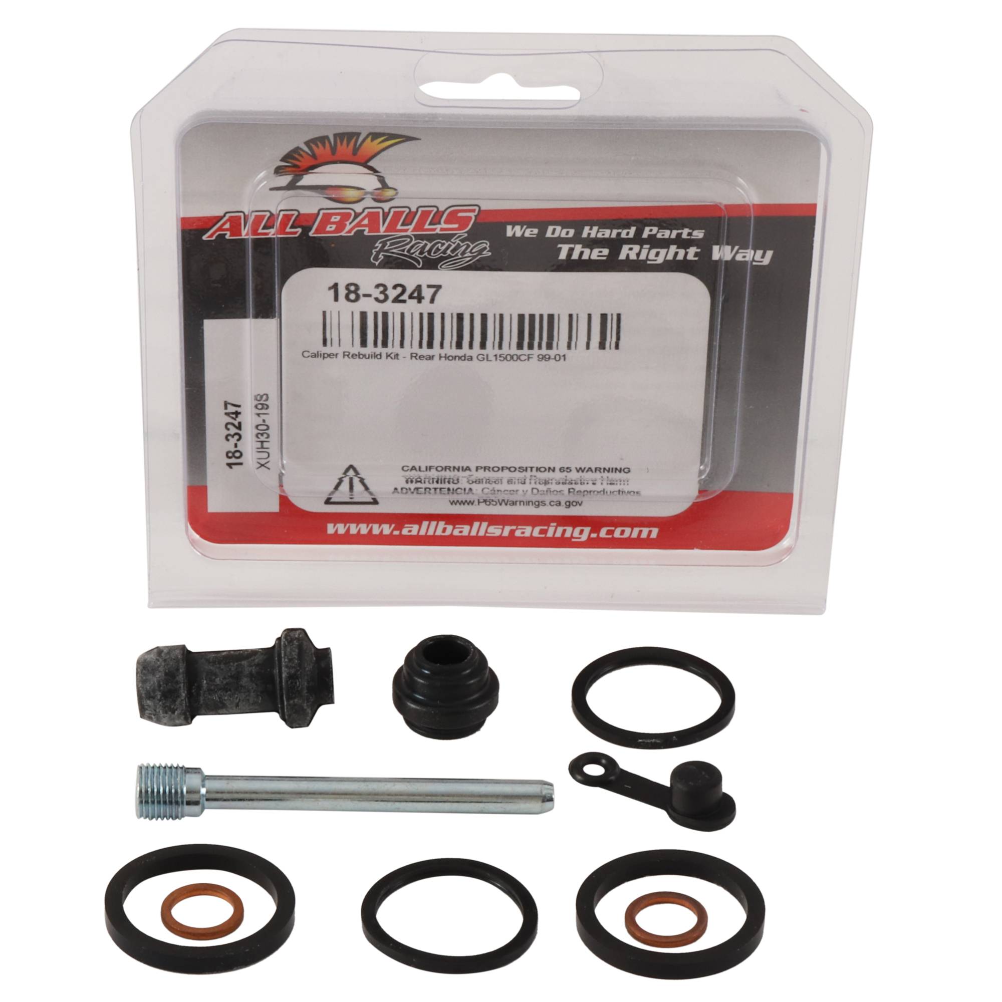All Balls Caliper Rebuild Kit 18-3247 for Honda GL 1500 CF Valkyrie Interstate