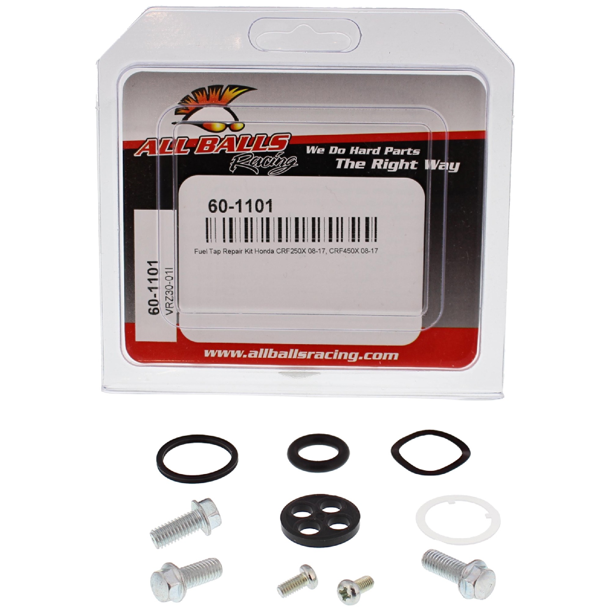 All Balls Fuel Tap Repair Kit 60-1101 for Honda CRF 250 X 08-17, CRF 450 X 08-17