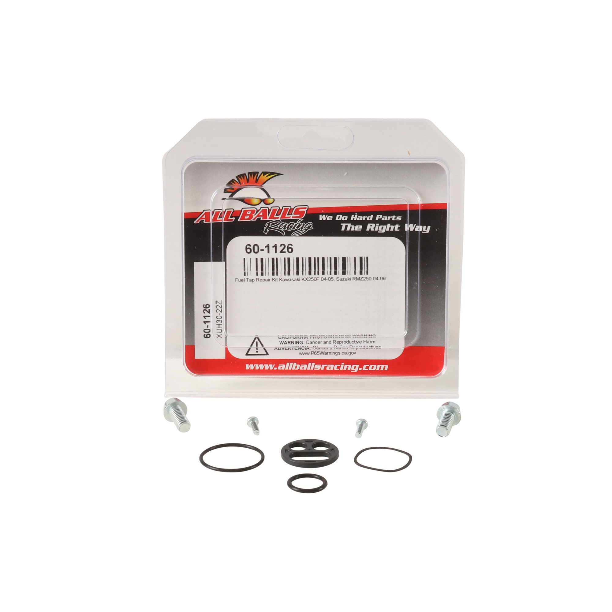 All Balls Fuel Tap Repair Kit 60-1126 for Kawasaki KX 250 F 04 05