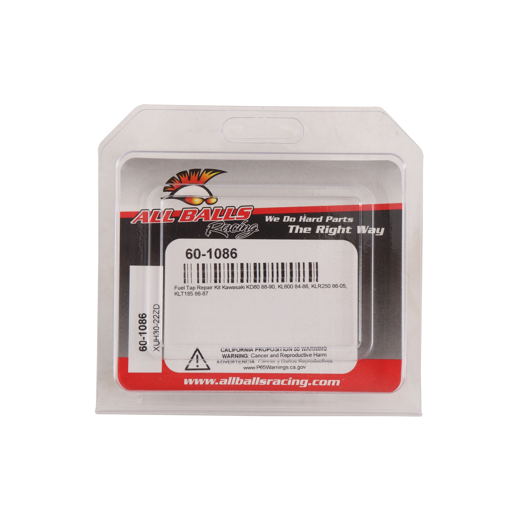 All Balls Fuel Tap Repair Kit 60-1086 for Kawasaki KD 80-90,KLT 185 86 87