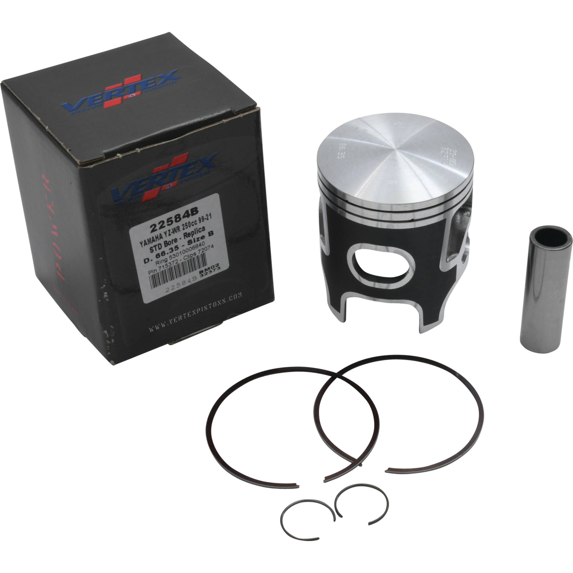 Vertex Replica Piston Kit for 1999 - 2016 Yamaha YZ 250 1P8-11631-00-B0