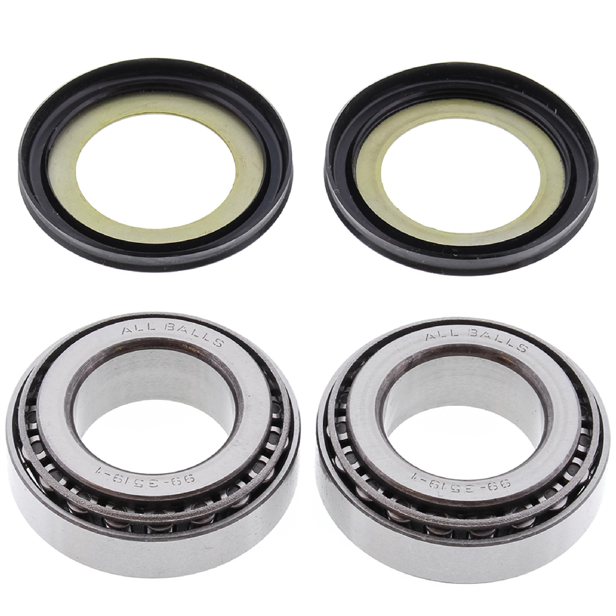 All Balls Steering Stem Bearing Seal Kit for Kawasaki Suzuki TM Triumph Yamaha