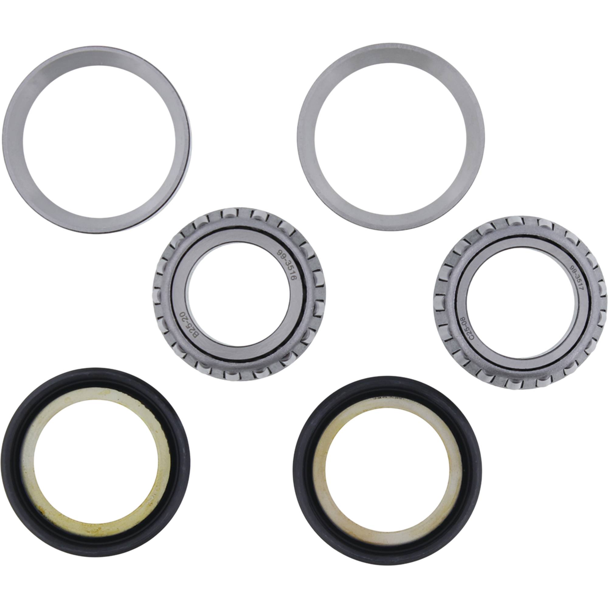 All Balls Steering Stem Bearing Seal Kit for Honda