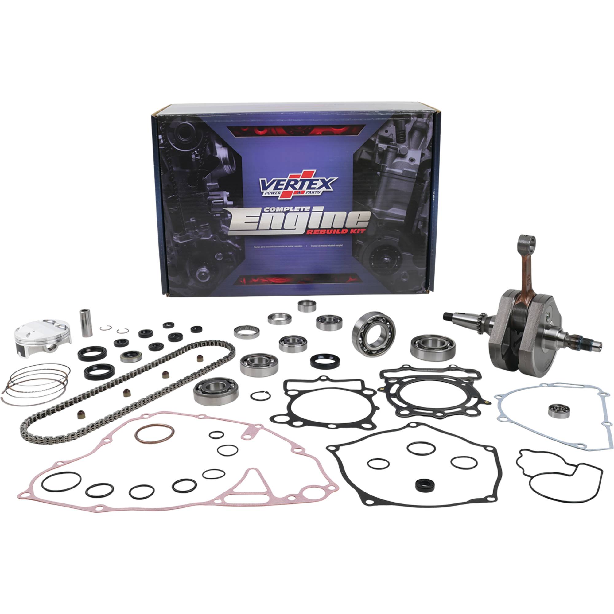 Wrench Rabbit Complete Engine Rebuild Kit for Kawasaki KX 250F WR101-043