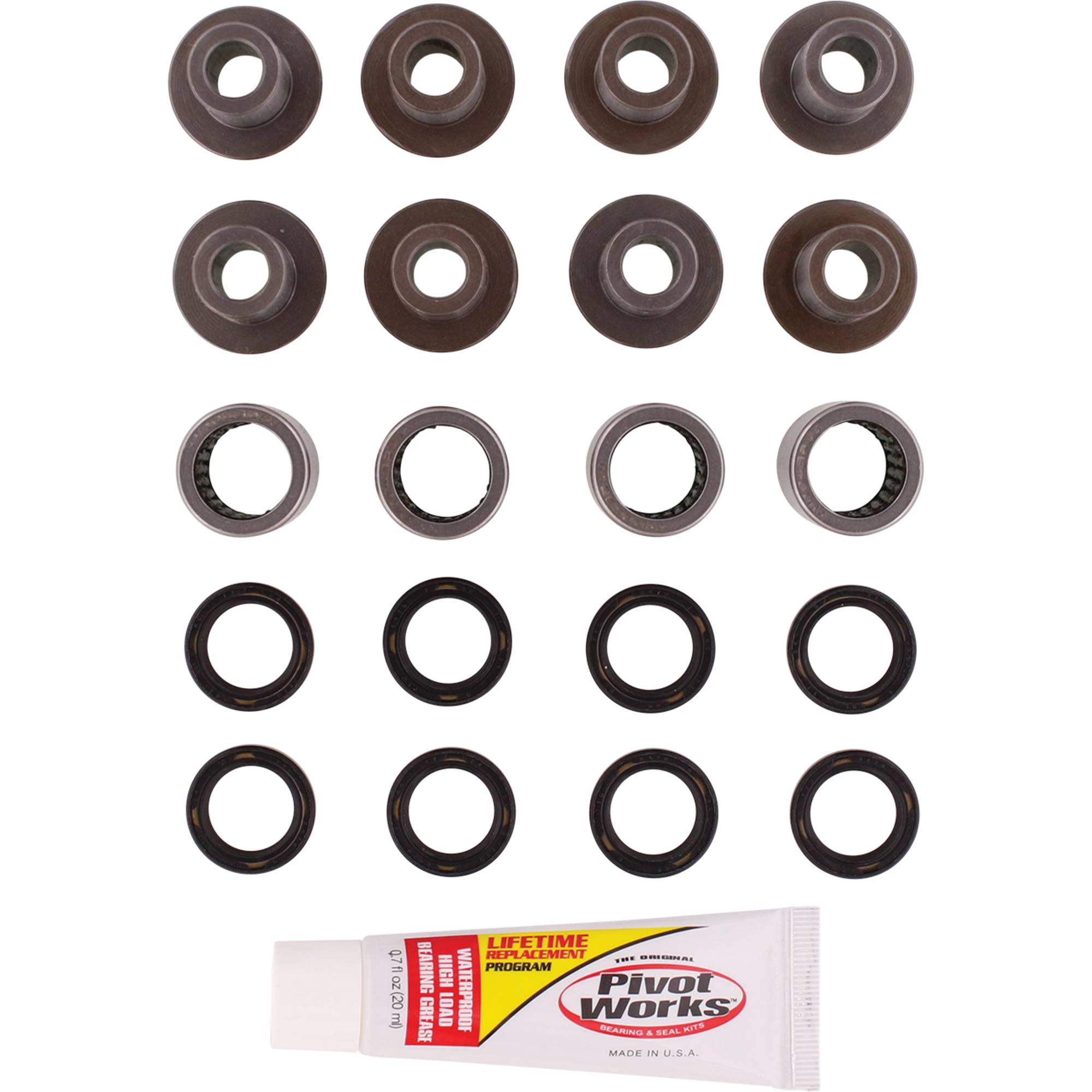 Pivot Works Wheel Bearing Kit PWRWK-K24-000 for Kawasaki KL 650 A 1987-2007