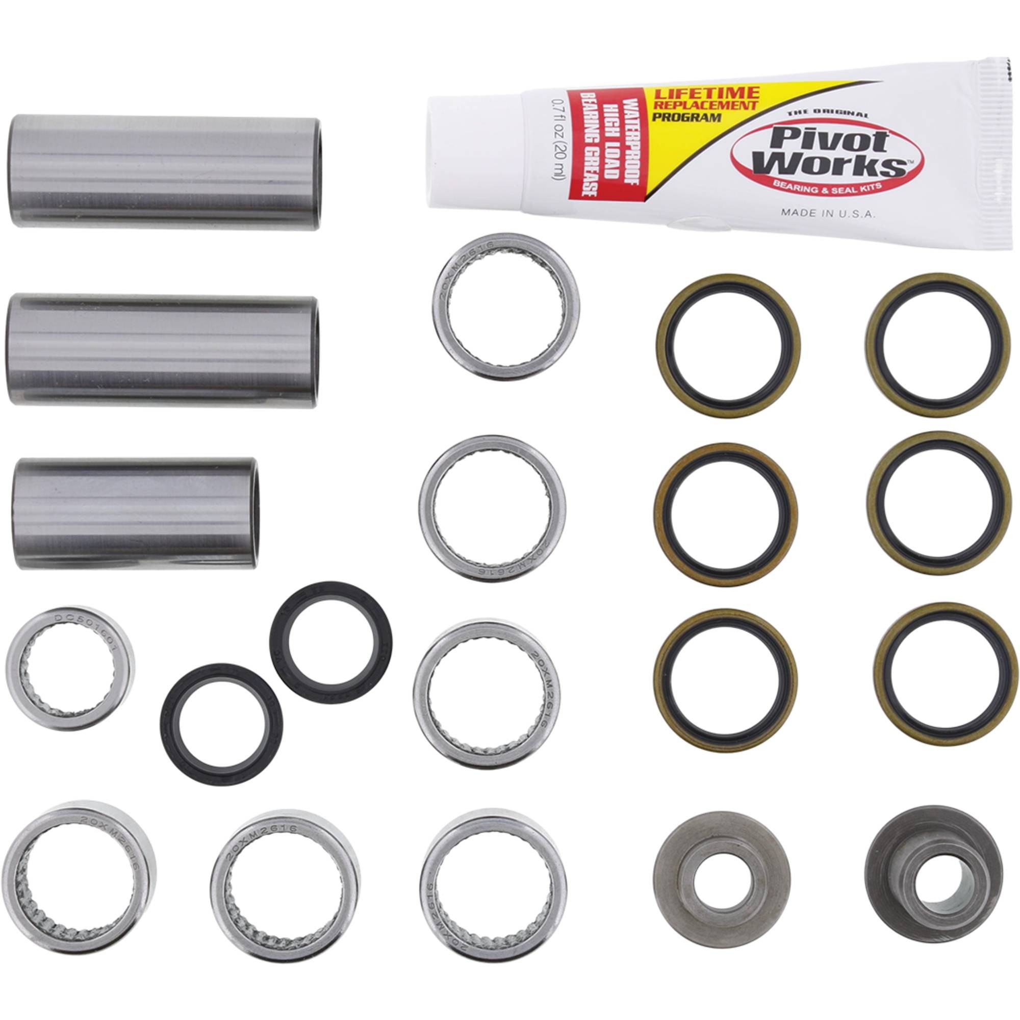 Pivot Works Linkage Rebuild Kit for 1999 - 2003 Kawasaki KX 125 422437