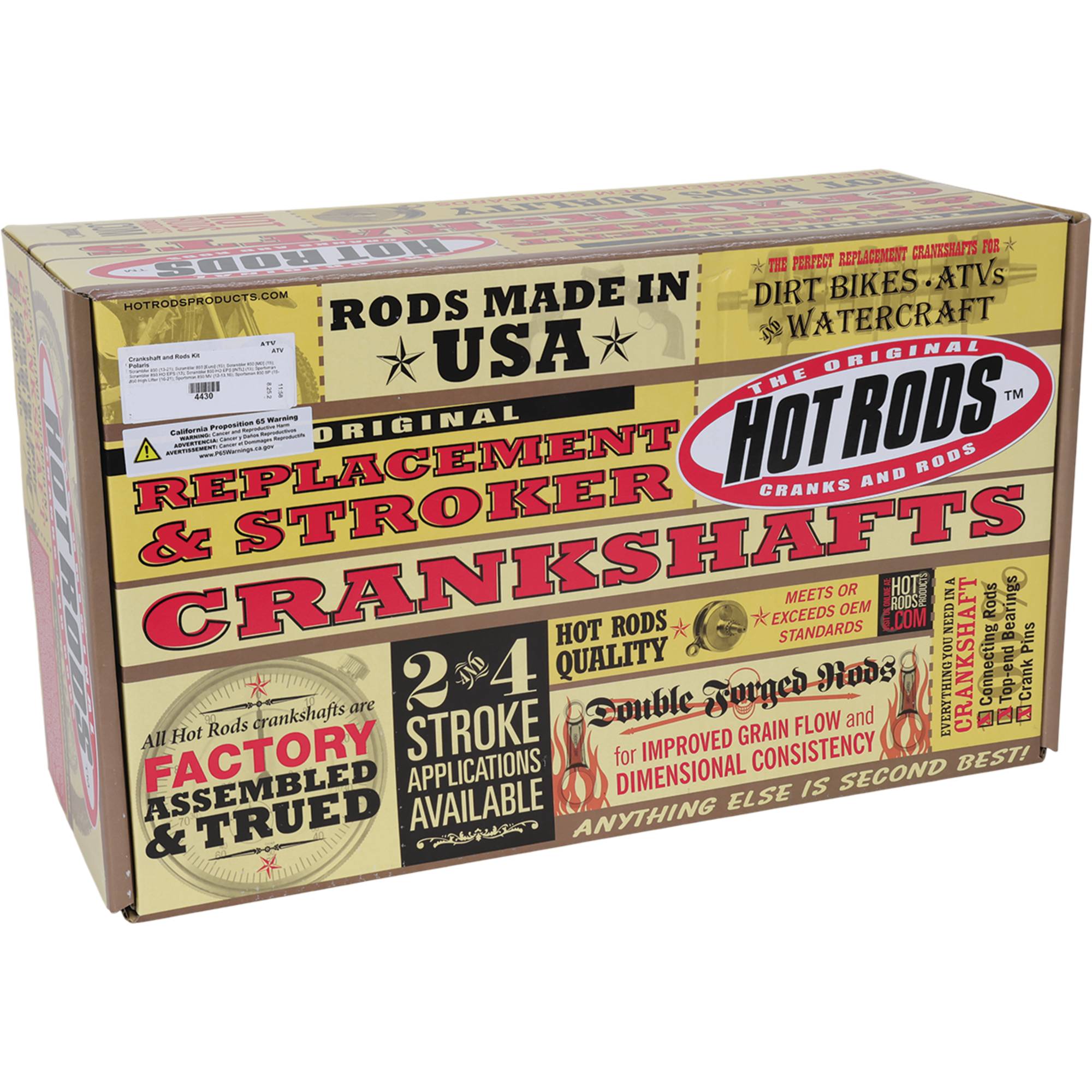 Crankshaft For Polaris Scrambler 850 2013-2021, Scrambler 850 [Euro] 2015; 4430