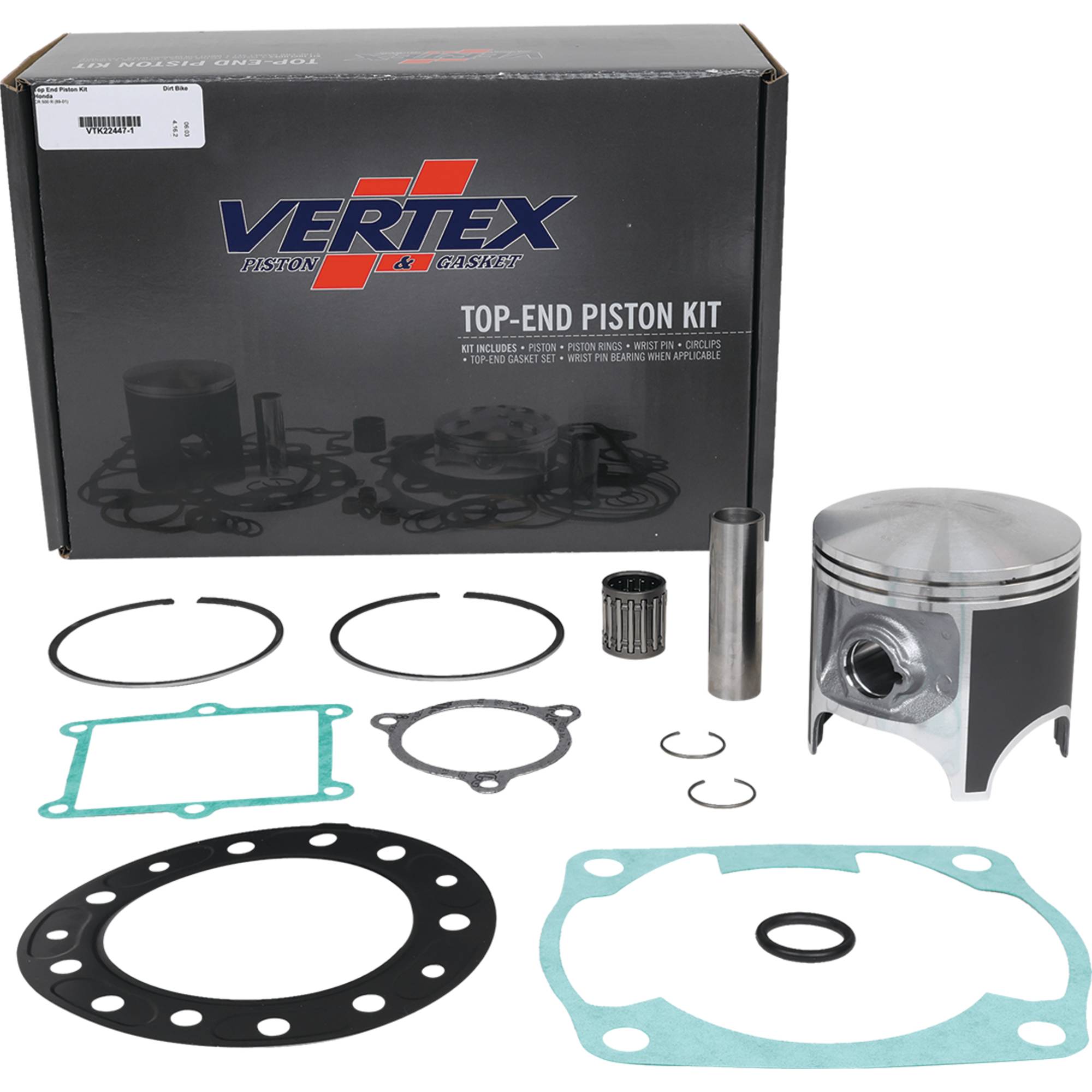 Vertex Top End Piston Kit for Honda CR 500 R (89-01) VTK22447-1