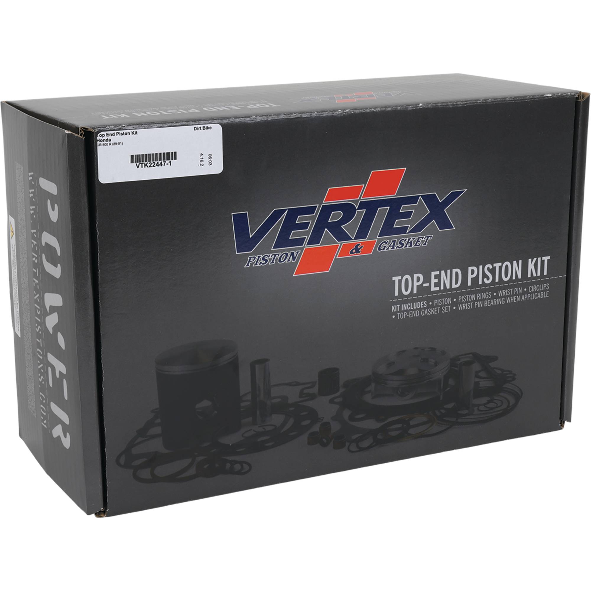 Vertex Top End Piston Kit for Honda CR 500 R (89-01) VTK22447-1