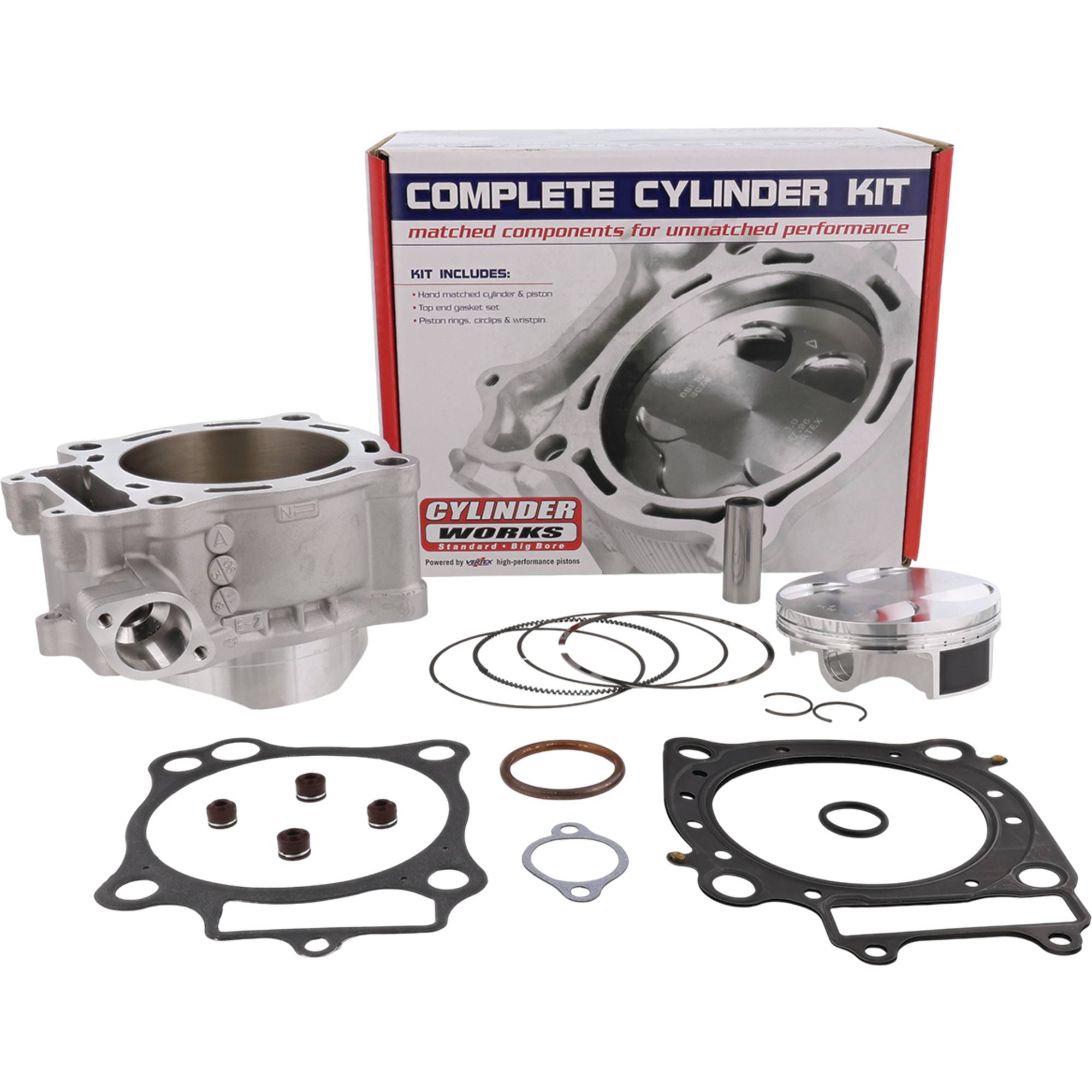 Cylinder Works Standard Bore 02-08 for HONDA CRF 450R Cylinder Kit 10002-K01