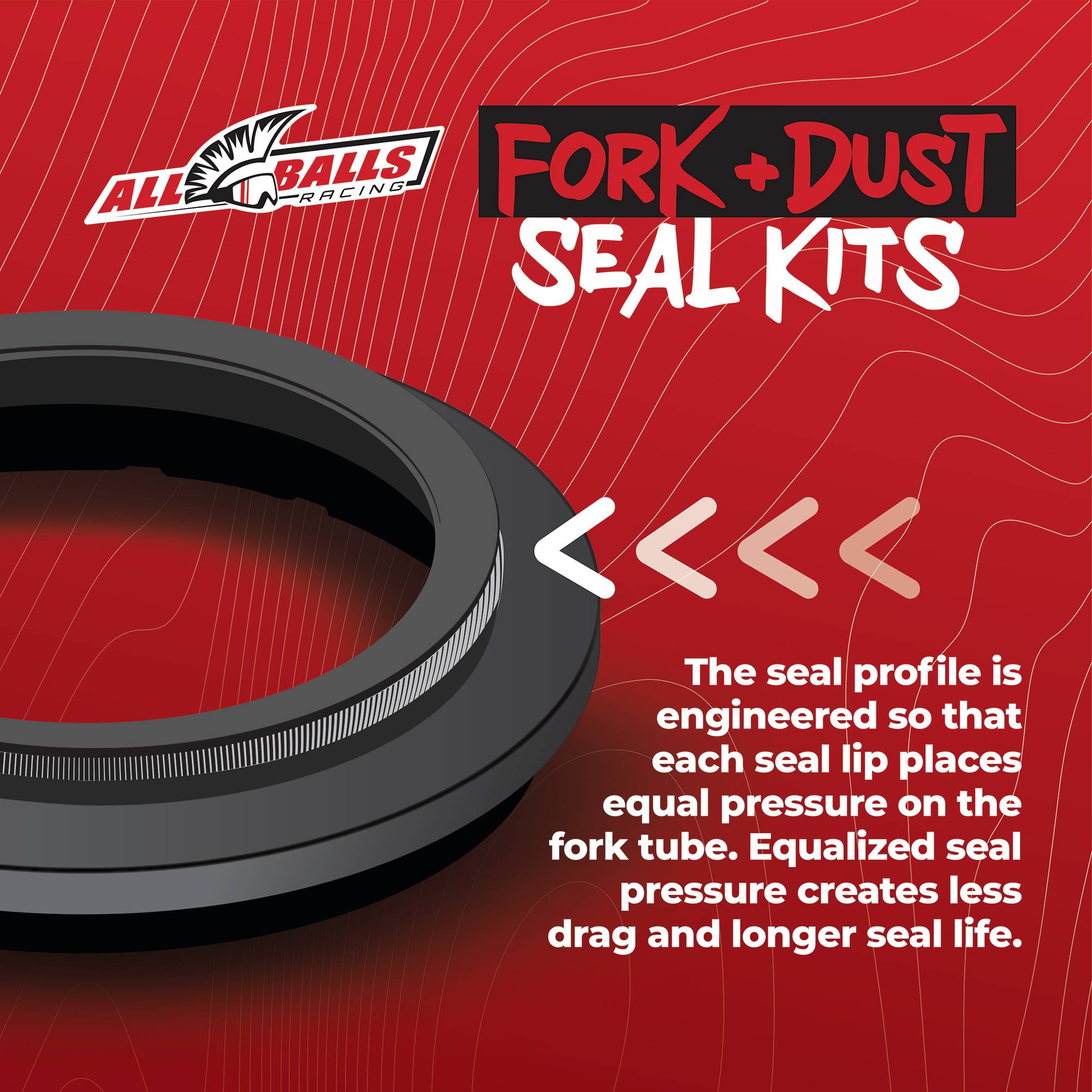 All Balls Fork and Dust Seal Kit for Suzuki Yamaha Honda Kawasaki