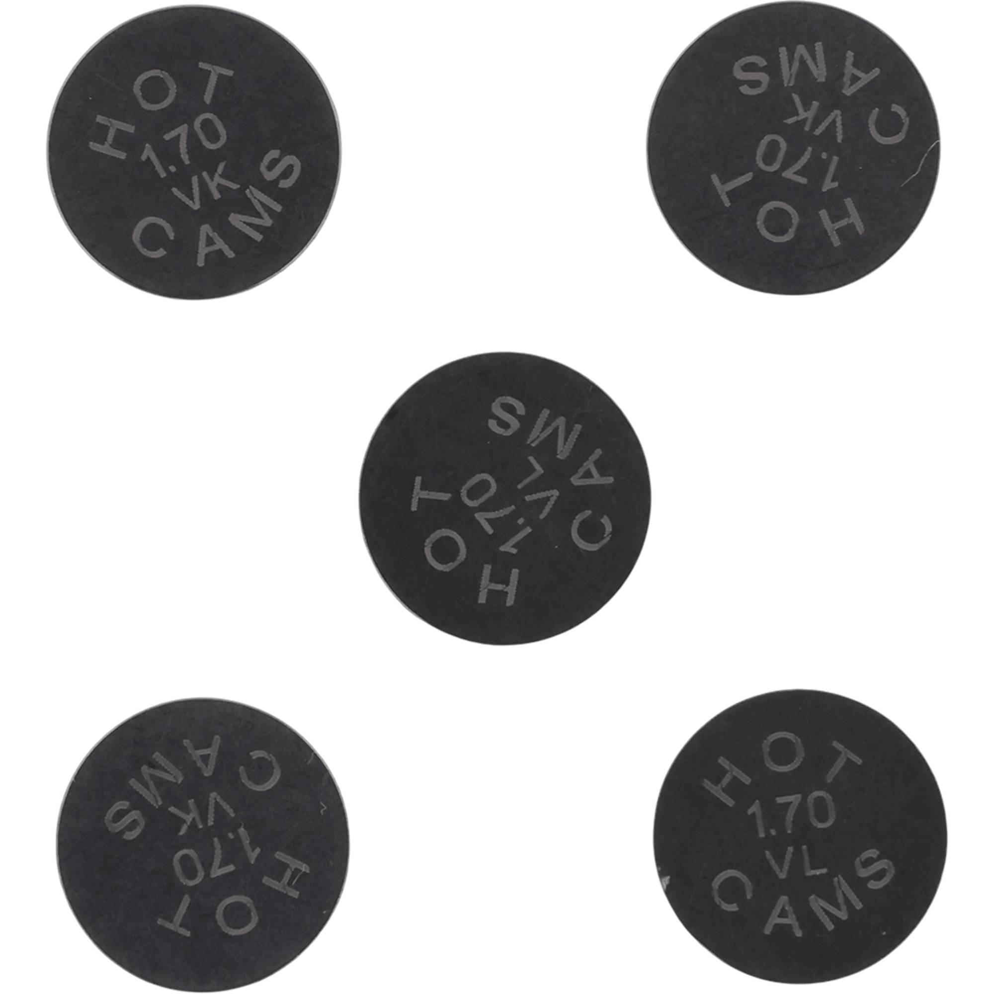 Hot Cams 1.70mm 5-piece Shim Refill for 2004-2008 Arctic Cat DVX 400