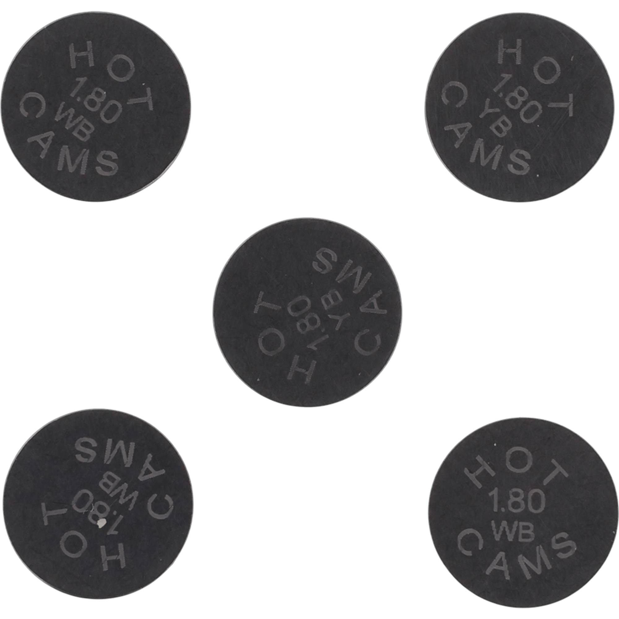 Hot Cams 5 Pack 9.48mm x 1.80mm Valve Shim Kits for Yamaha 5PK948180