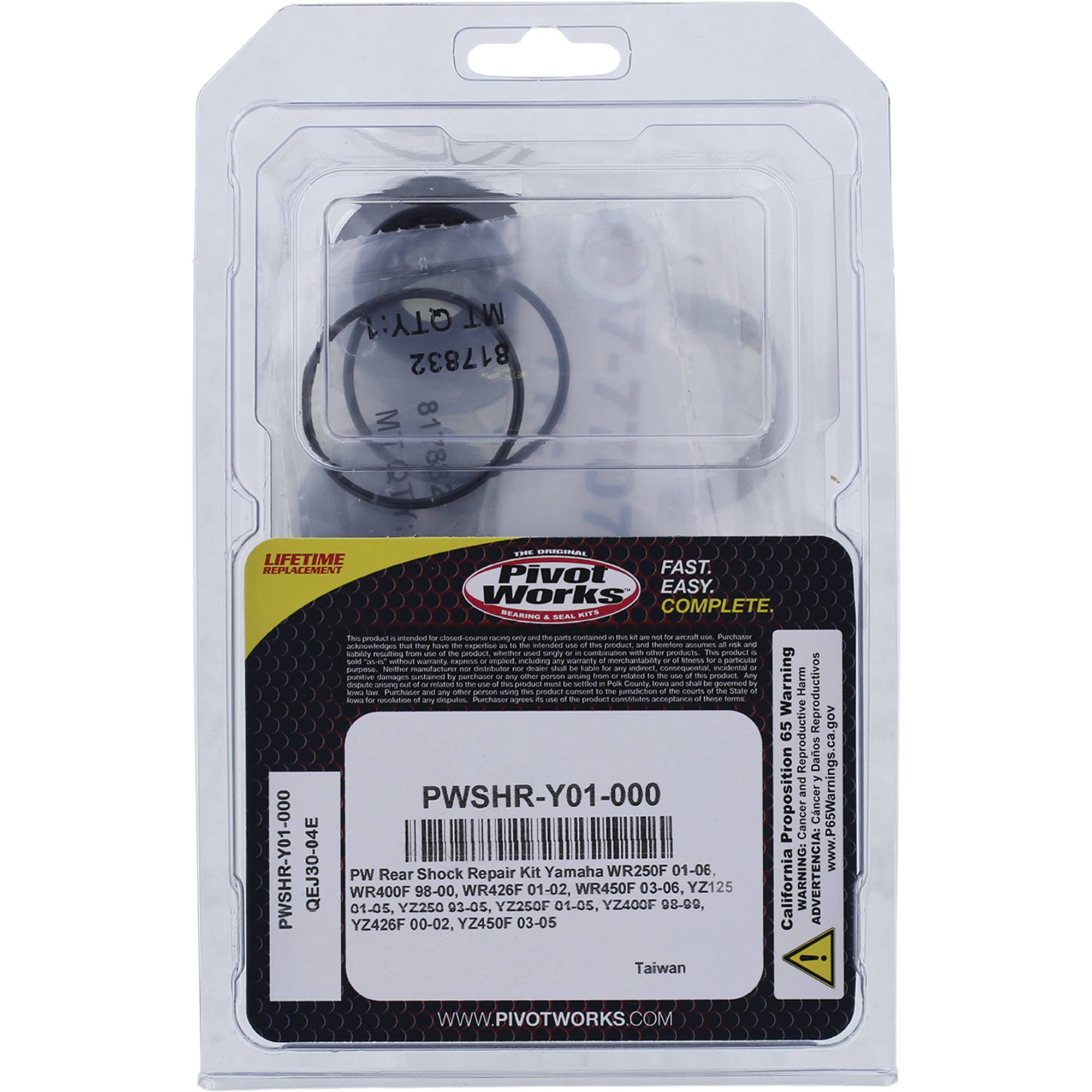 Pivot Works Shock Repair Kit for 2004 - 2007 Honda CR 125R 416997