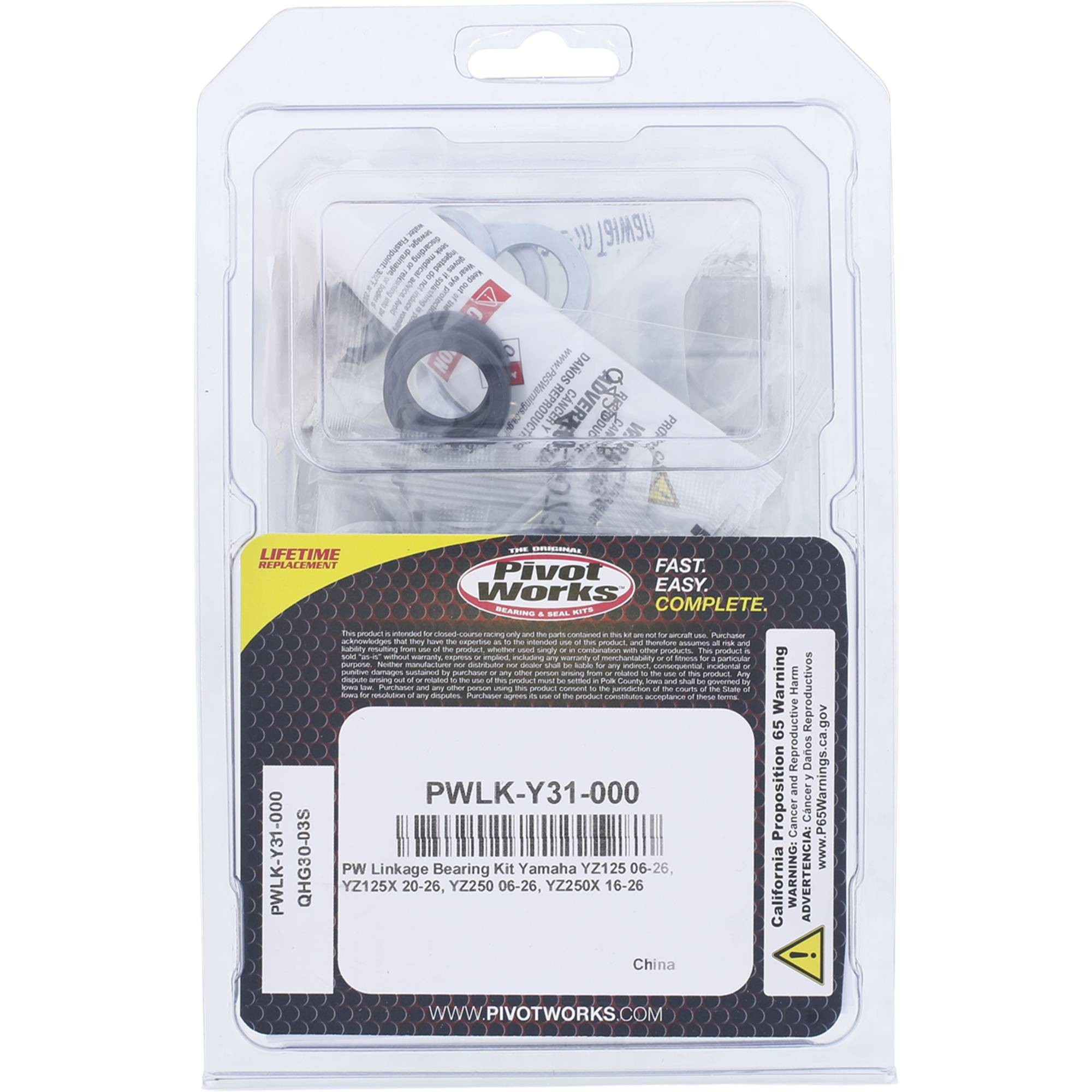 Pivot Works Linkage Rebuild Kit for Yamaha YZ 422488