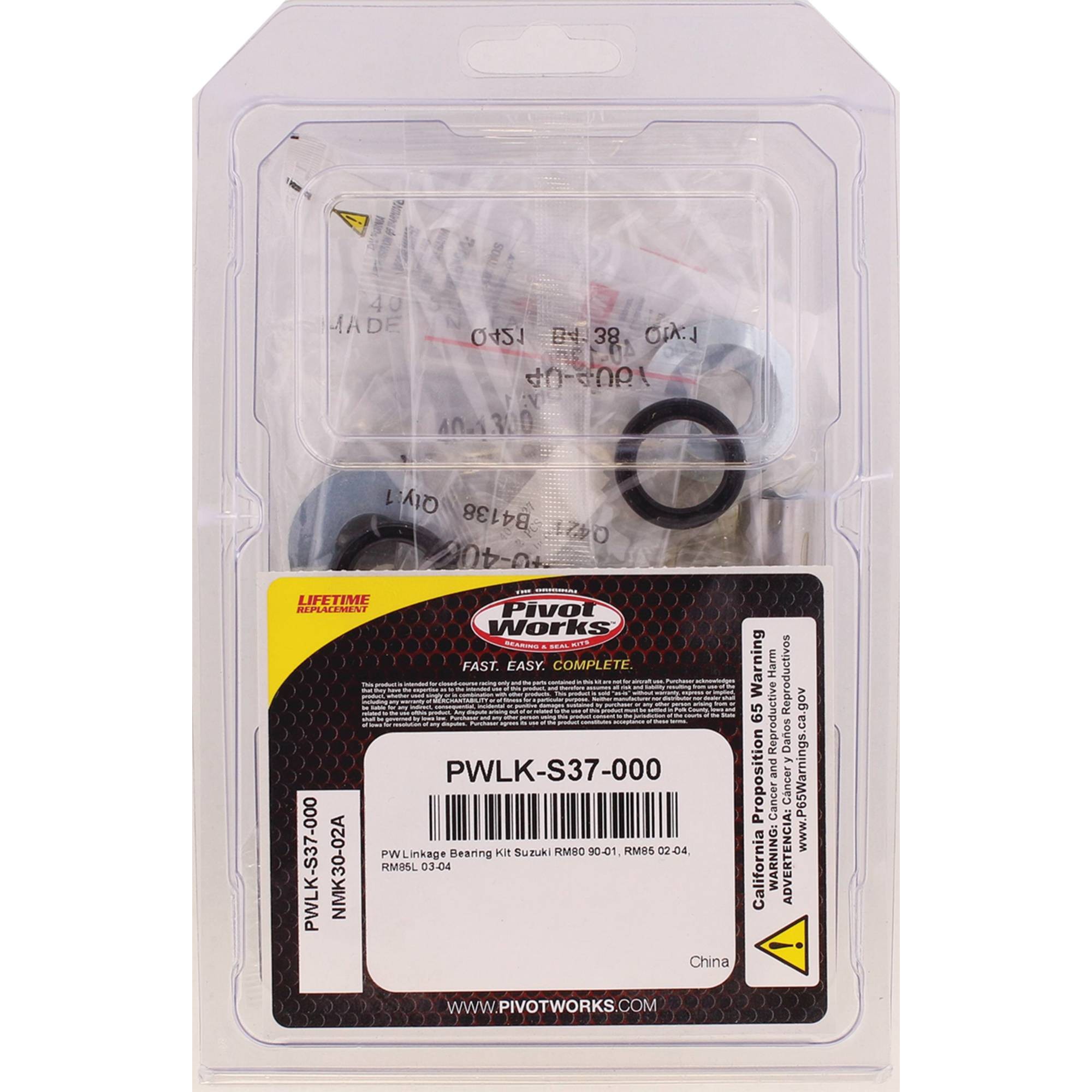 Pivot Works Linkage Rebuild Kit PWLK-S37-000 for Suzuki RM 80 1990-2001