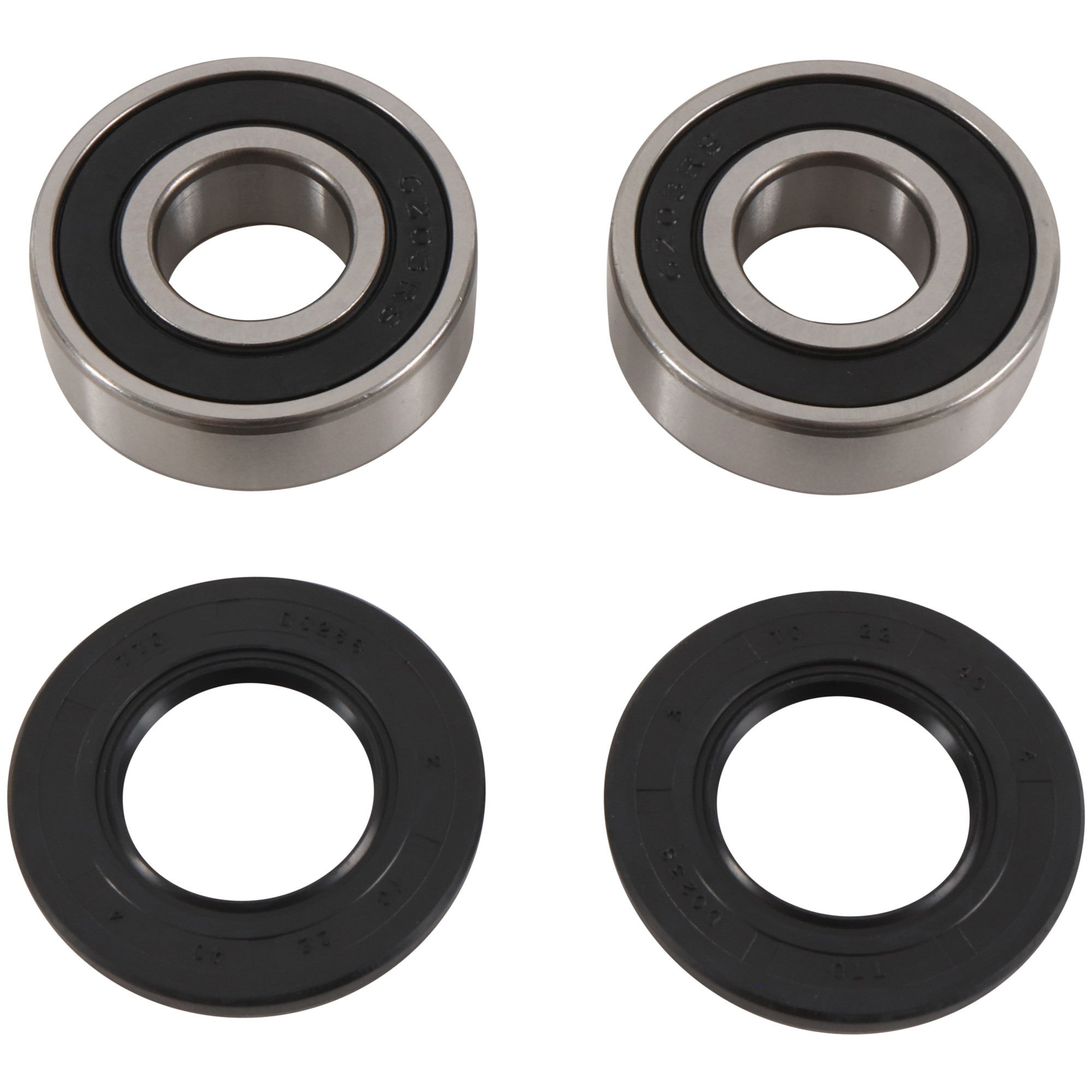 Pivot Works Wheel Bearing Kit PWFWK-K07-521 for Kawasaki KX 125 1985-1992