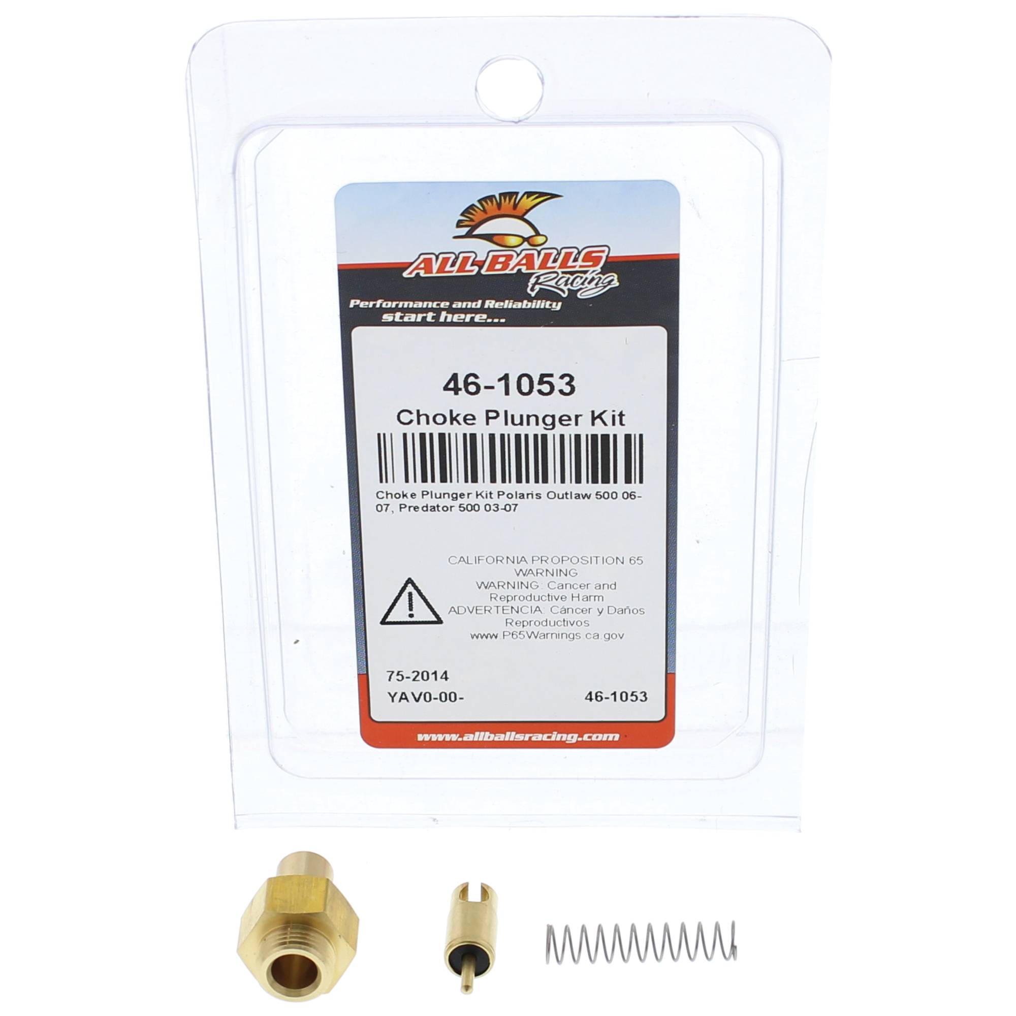 All Balls Choke Plunger Kit (46-1053) for Polaris Outlaw 500 06 07