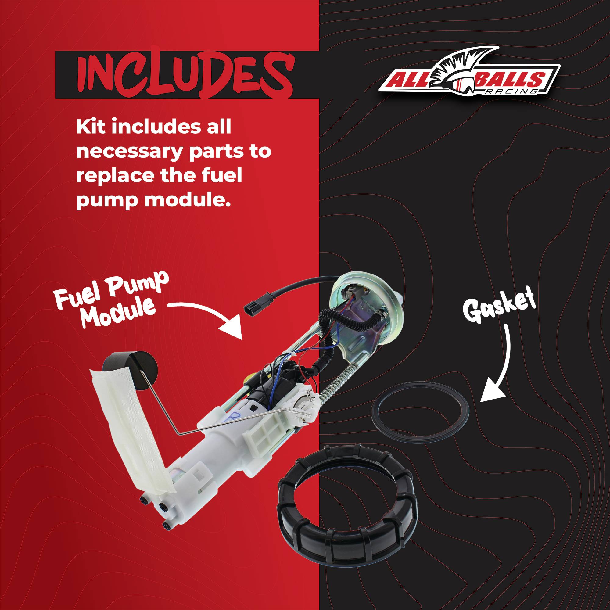 All Balls Fuel Pump Module (47-1020) for Polaris Sportsman XP 850 EPS 09 10