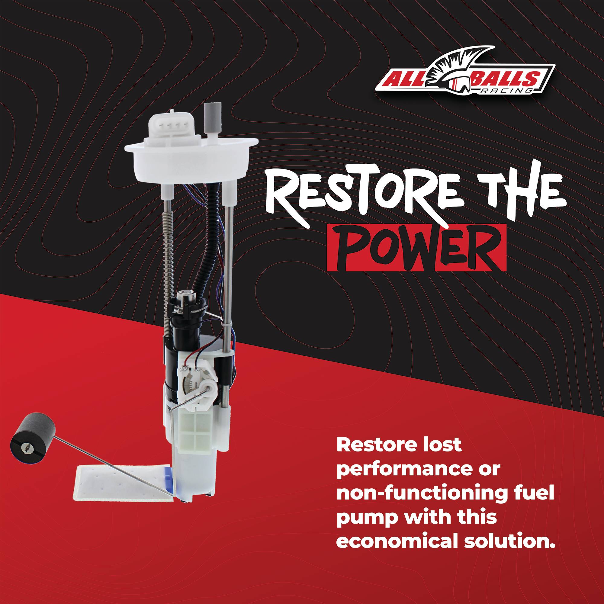 All Balls Fuel Pump Module (47-1010) for Polaris Ranger 570 Full Size Crew 15