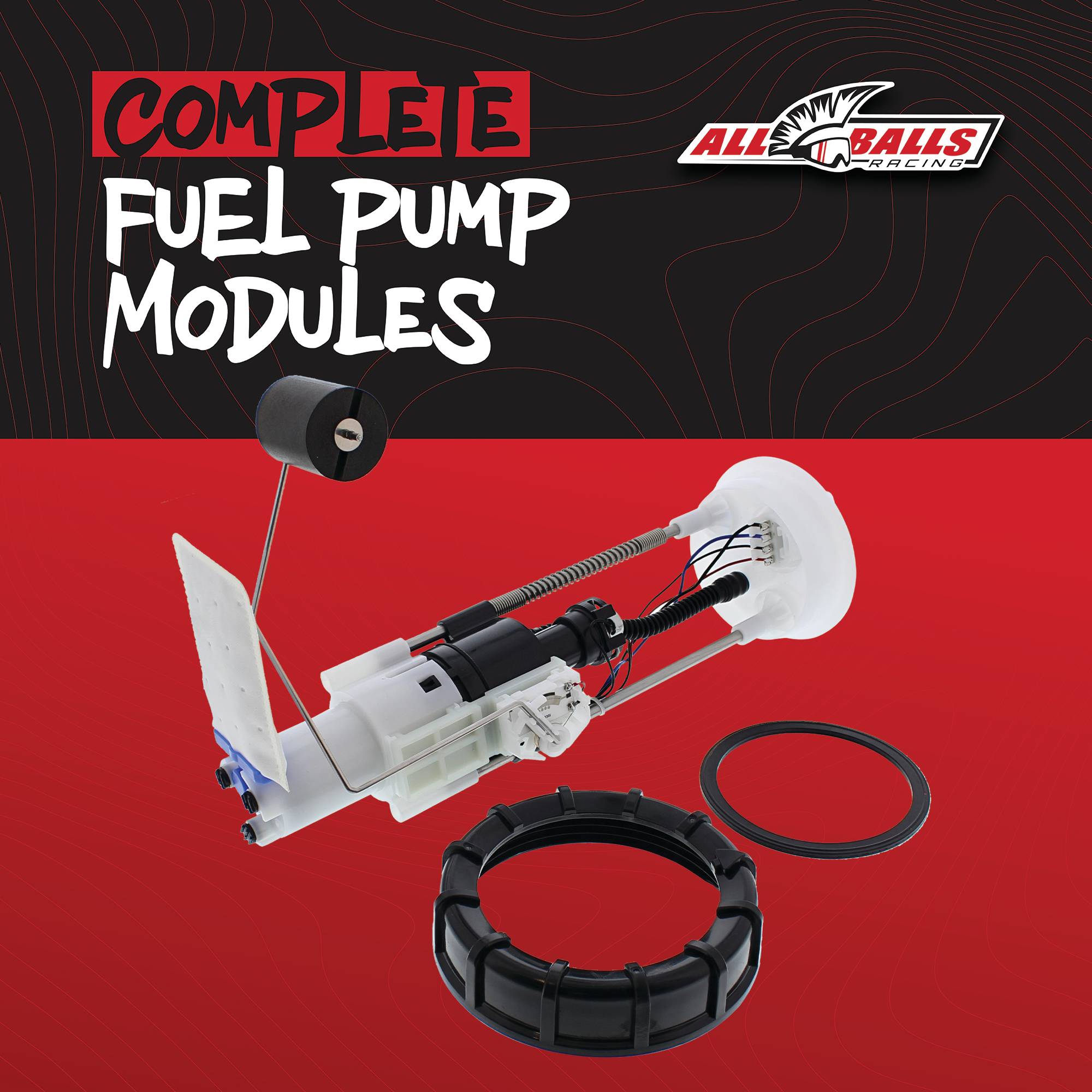All Balls Fuel Pump Module (47-1010) for Polaris Ranger 570 Full Size Crew 15