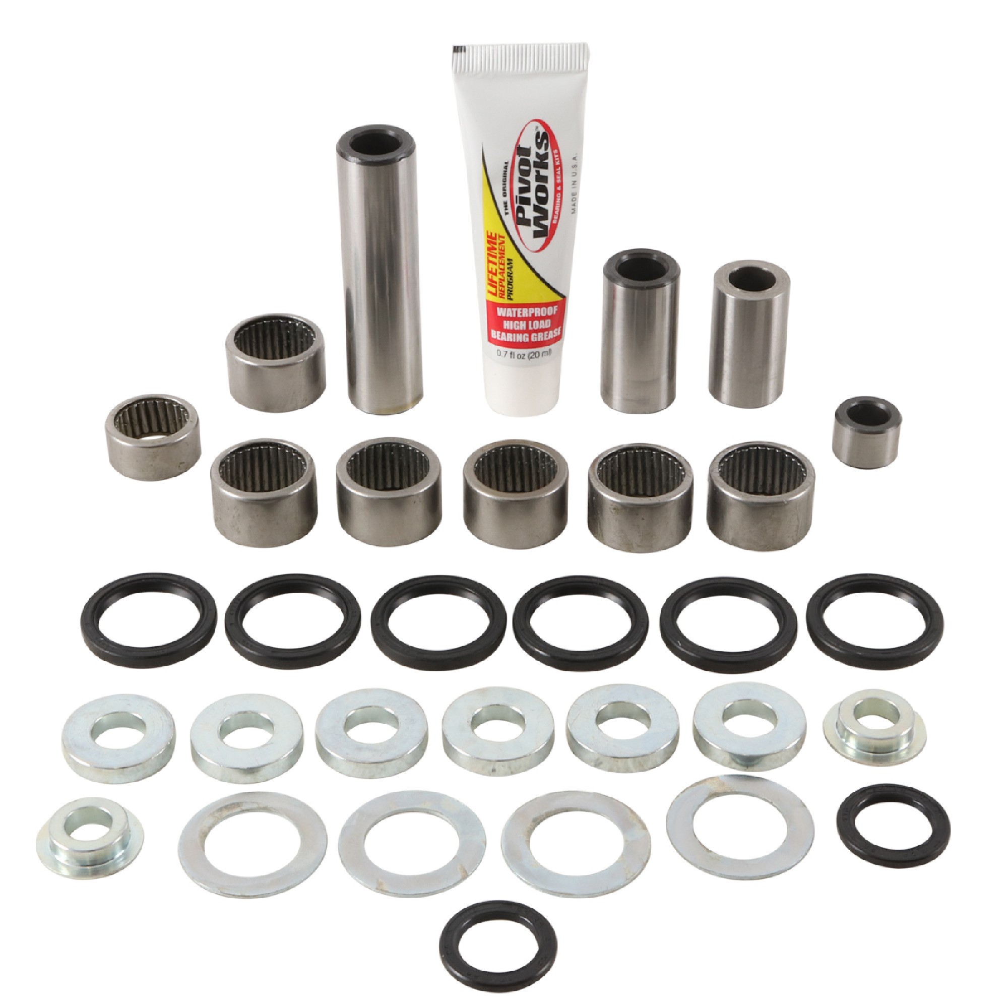 Pivot Works Linkage Rebuild Kit (PWLK-G04-000) for Gas-Gas Enduro GP 250 18