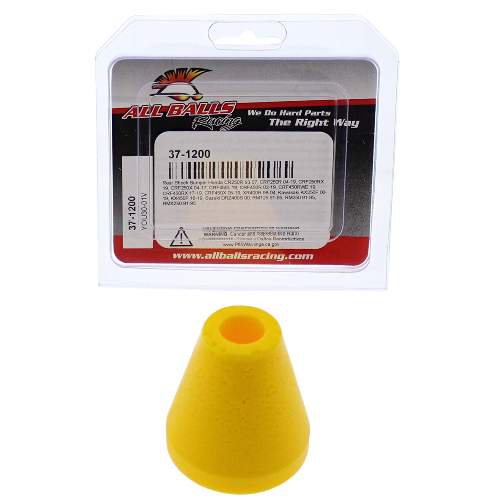 All Balls Shock Bumper (37-1200) for Kawasaki KLX400R CA MODEL CV CARB 04