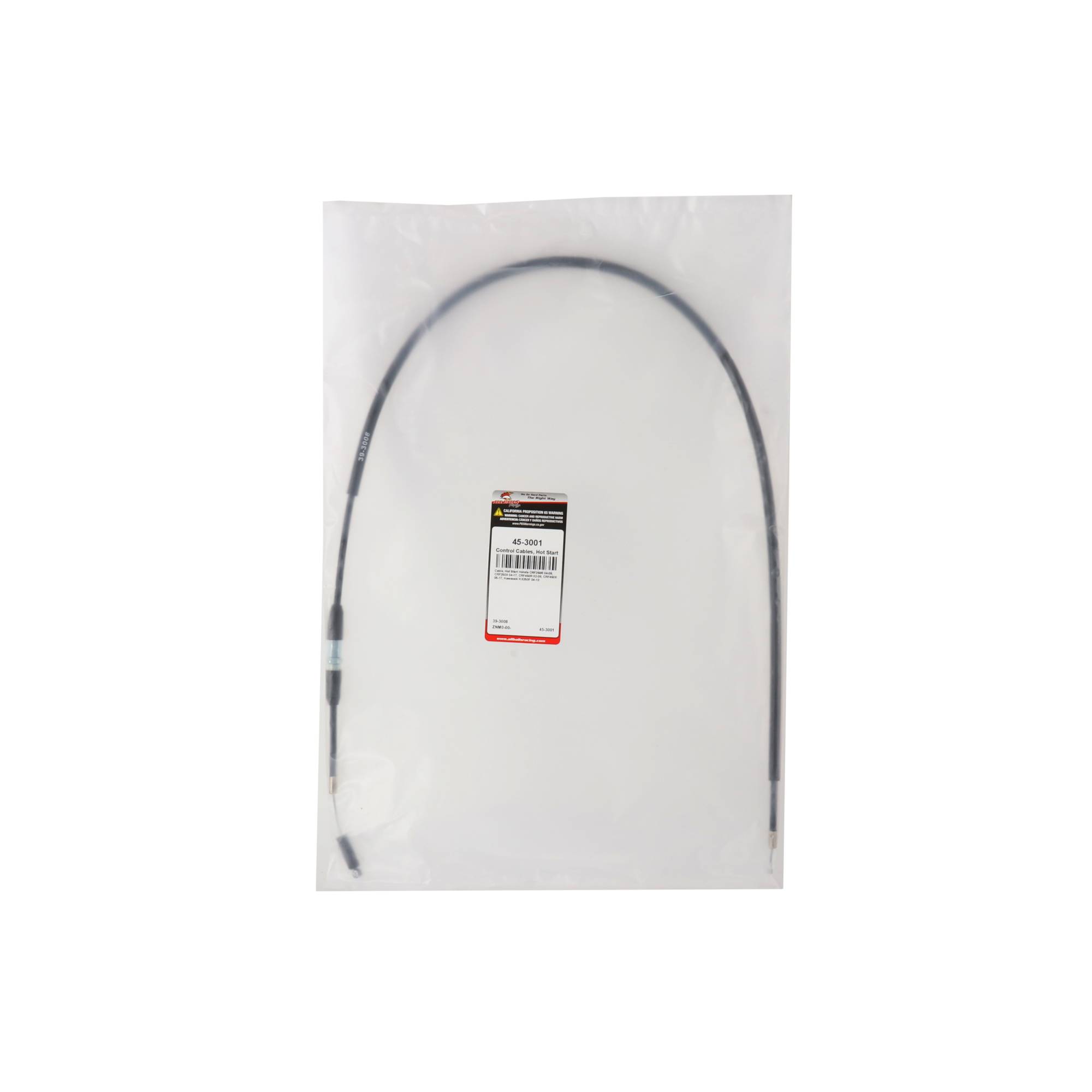 All Balls Hot Start Cable (45-3001) for Kawasaki KX250F 04 05 06 07 08 09 10