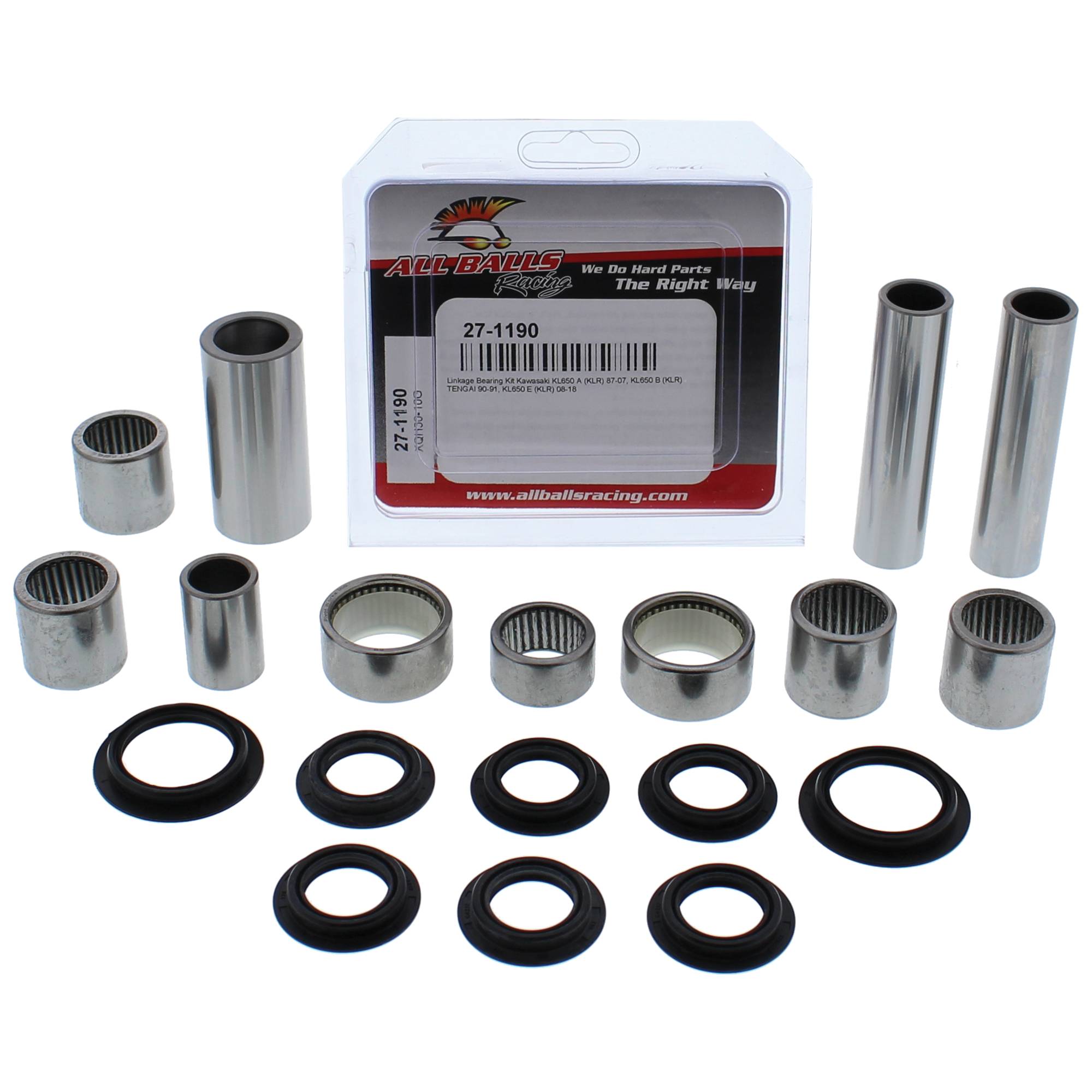 All Balls Linkage Bearing Kit (27-1190) for Kawasaki KL650 E (KLR) 08-18