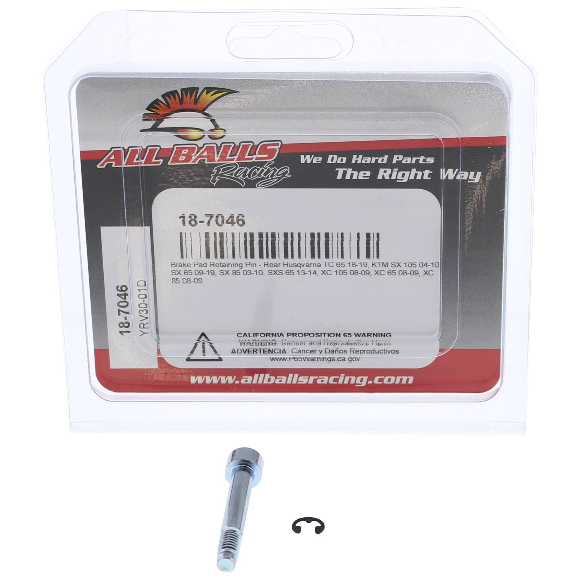 All Balls Caliper Bolt Kit (18-7046) for KTM SX 105 04-10, SX 65 09-19