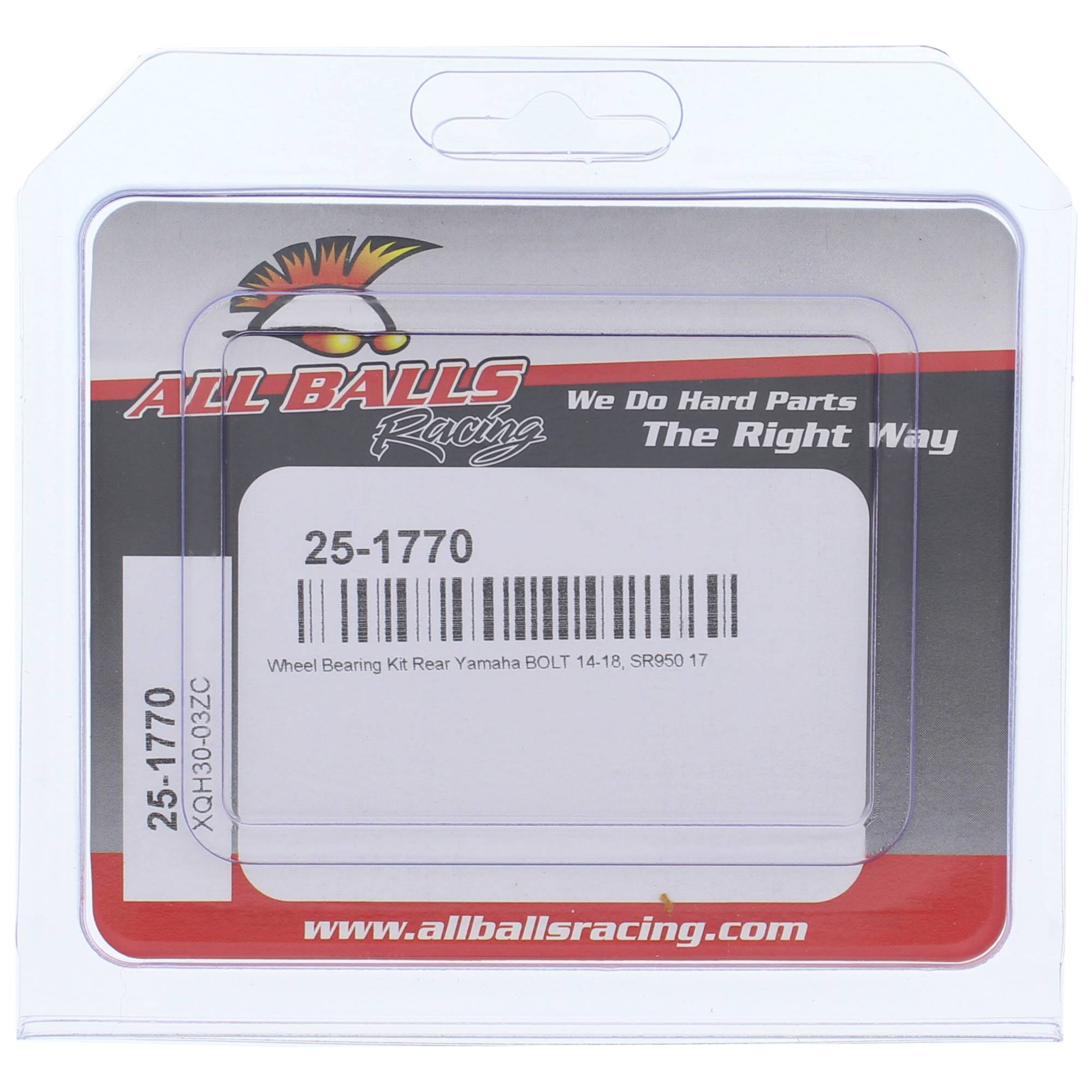 All Balls Wheel Bearing Kit (25-1770) for Yamaha BOLT C-SPEC 15 16