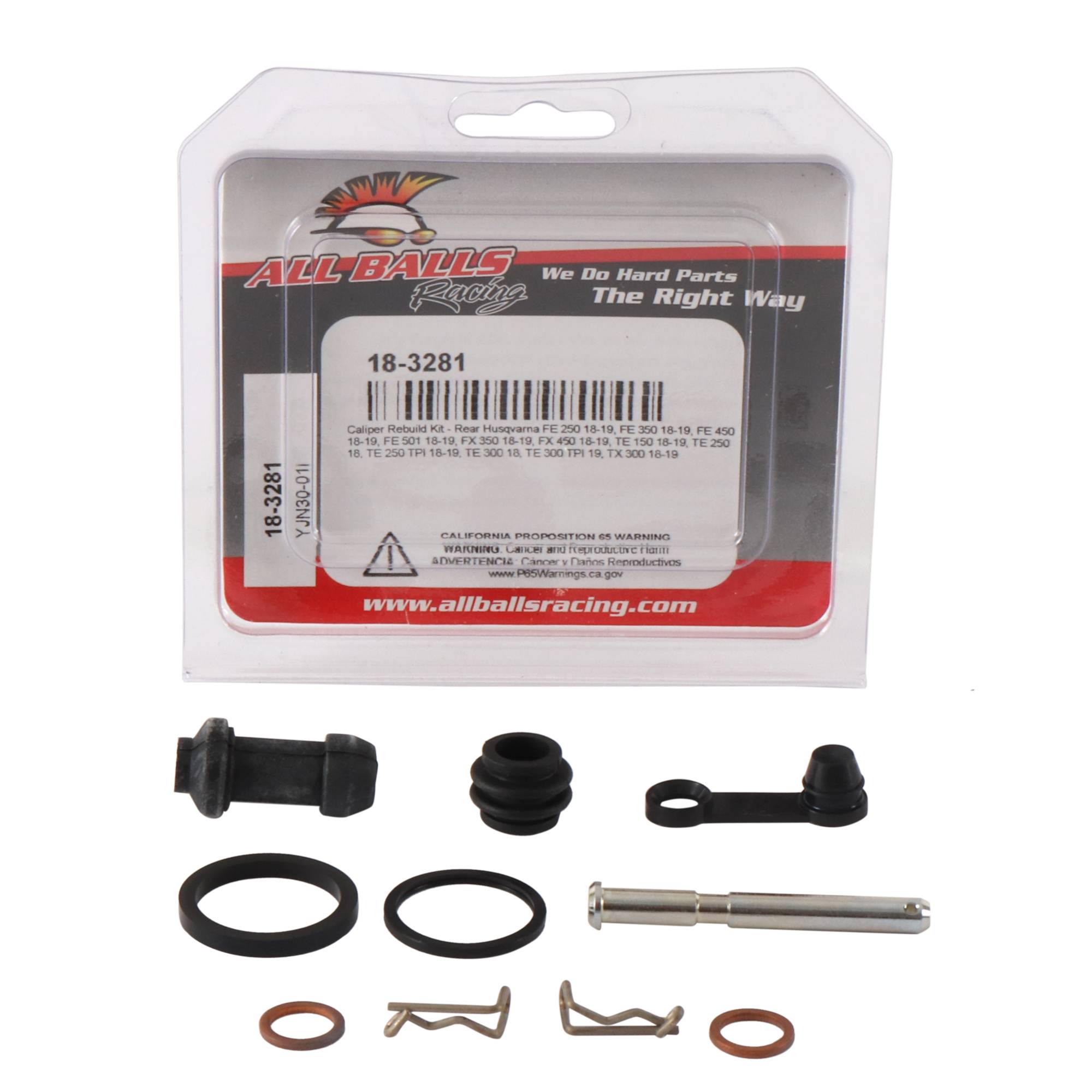 All Balls Caliper Rebuild Kit (18-3281) for Husqvarna FE 501, FX 450 18 19