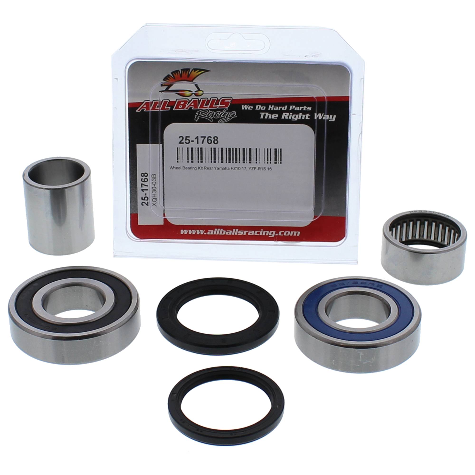 All Balls Wheel Bearing Kit (25-1768) for Yamaha YZF-R1S 16 18
