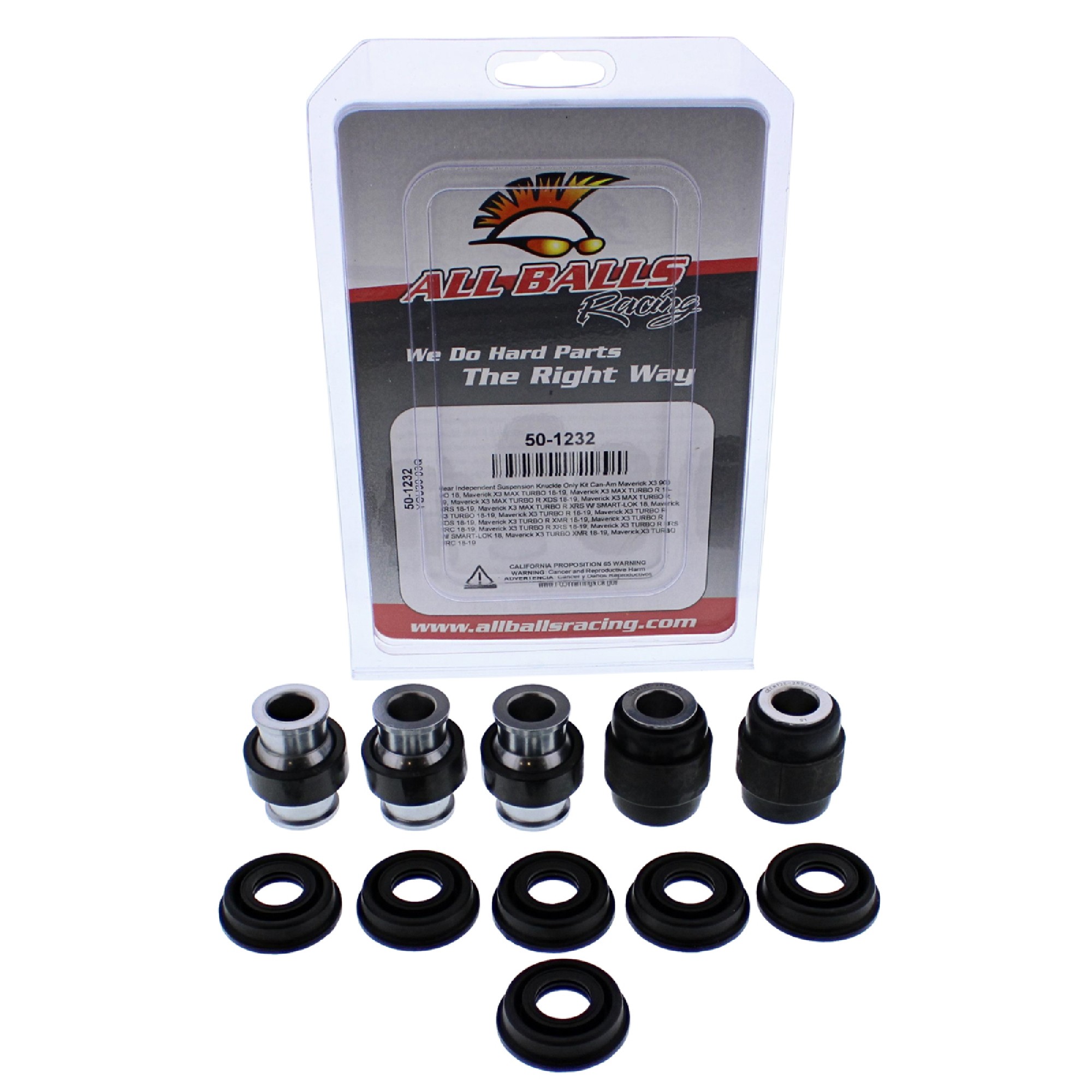 All Balls Rear Independent Knuckle Side Kit for Can-Am Maverick X3 TURBO R