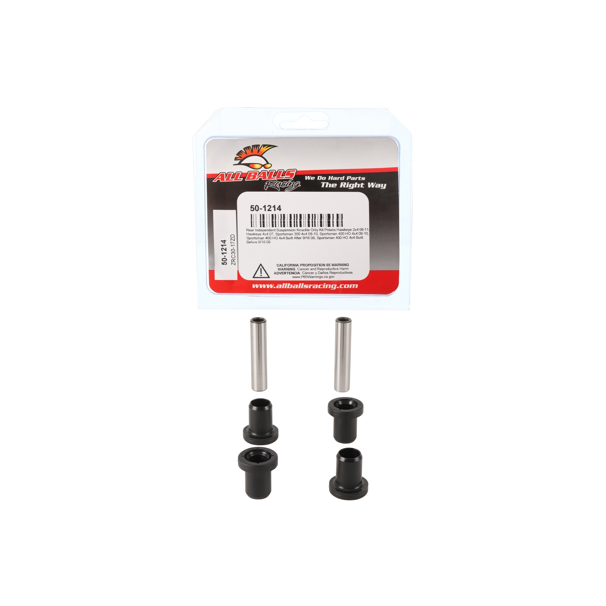 All Balls Rear Independent Knuckle Side Kit for Polaris Sportsman 400 HO 4x4