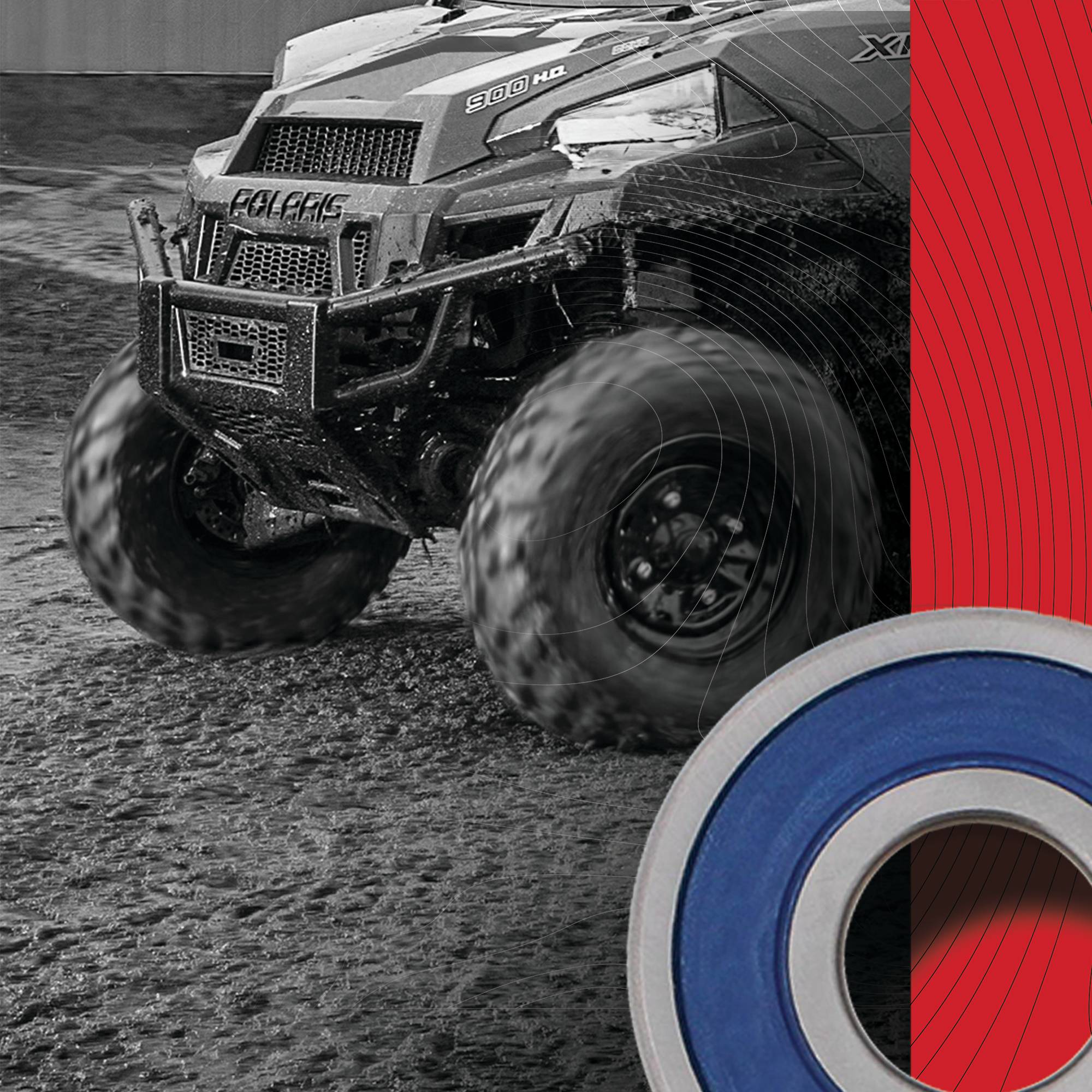 All Balls Wheel Bearing Kit (25-1776) for Yamaha XVZ13 Royal Star 96-13