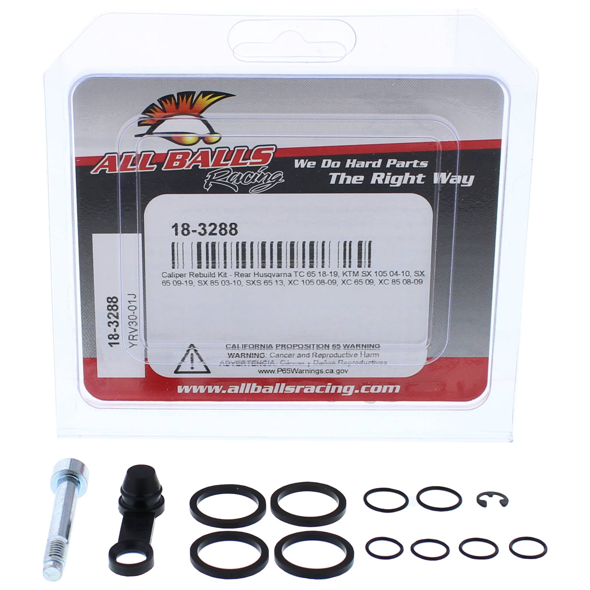 All Balls Caliper Rebuild Kit (18-3288) for KTM SX 105 04 05 06 07 08 09 10
