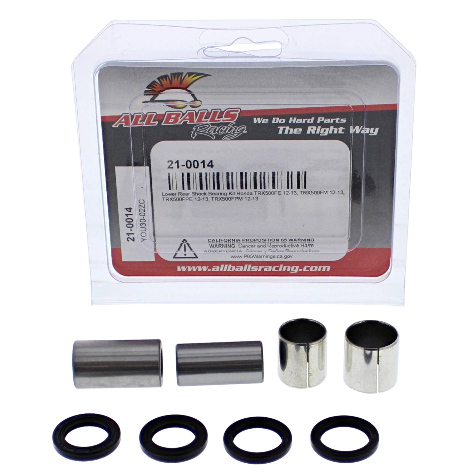 All Balls Shock Bearing Kit (21-0014) for Honda TRX500FM, TRX500FPE 12 13