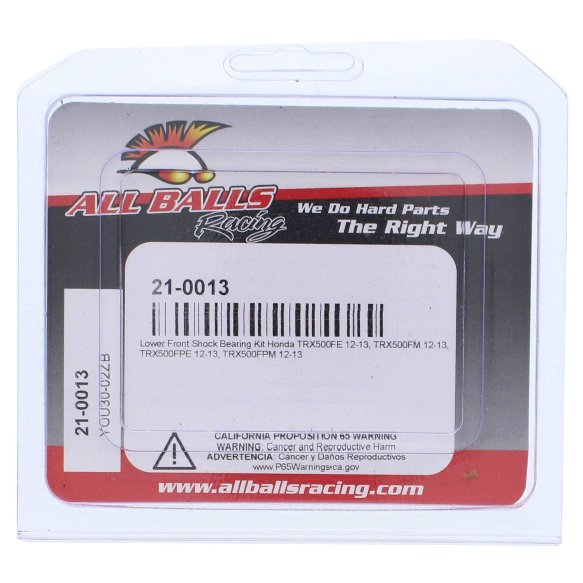 All Balls Shock Bearing Kit (21-0013) for Honda TRX500FPE 12 13, TRX500FPM 12 13